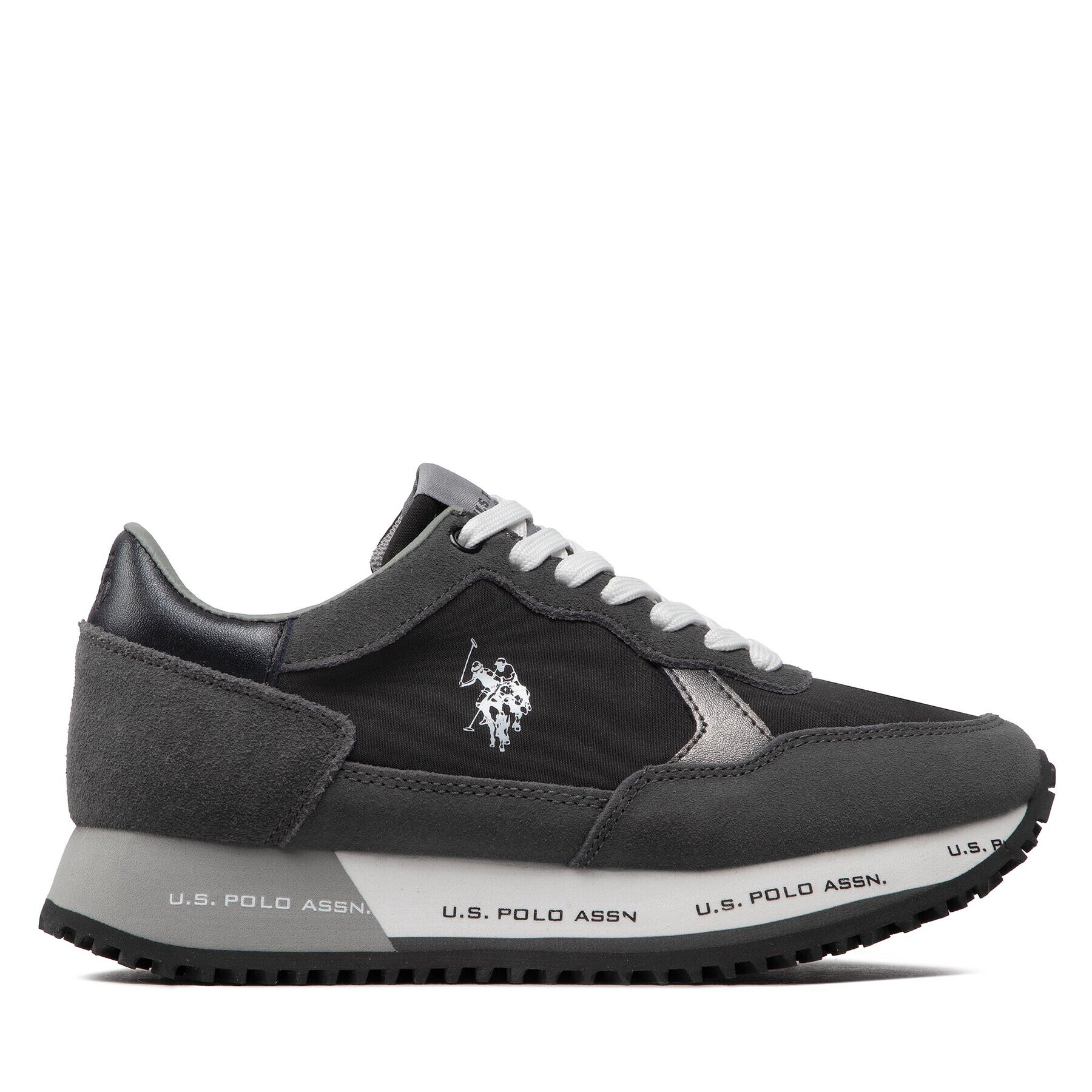 U.S. Polo Assn. Sneakersy Cleef004A CLEEF004W/BNS2 Šedá - Pepit.cz