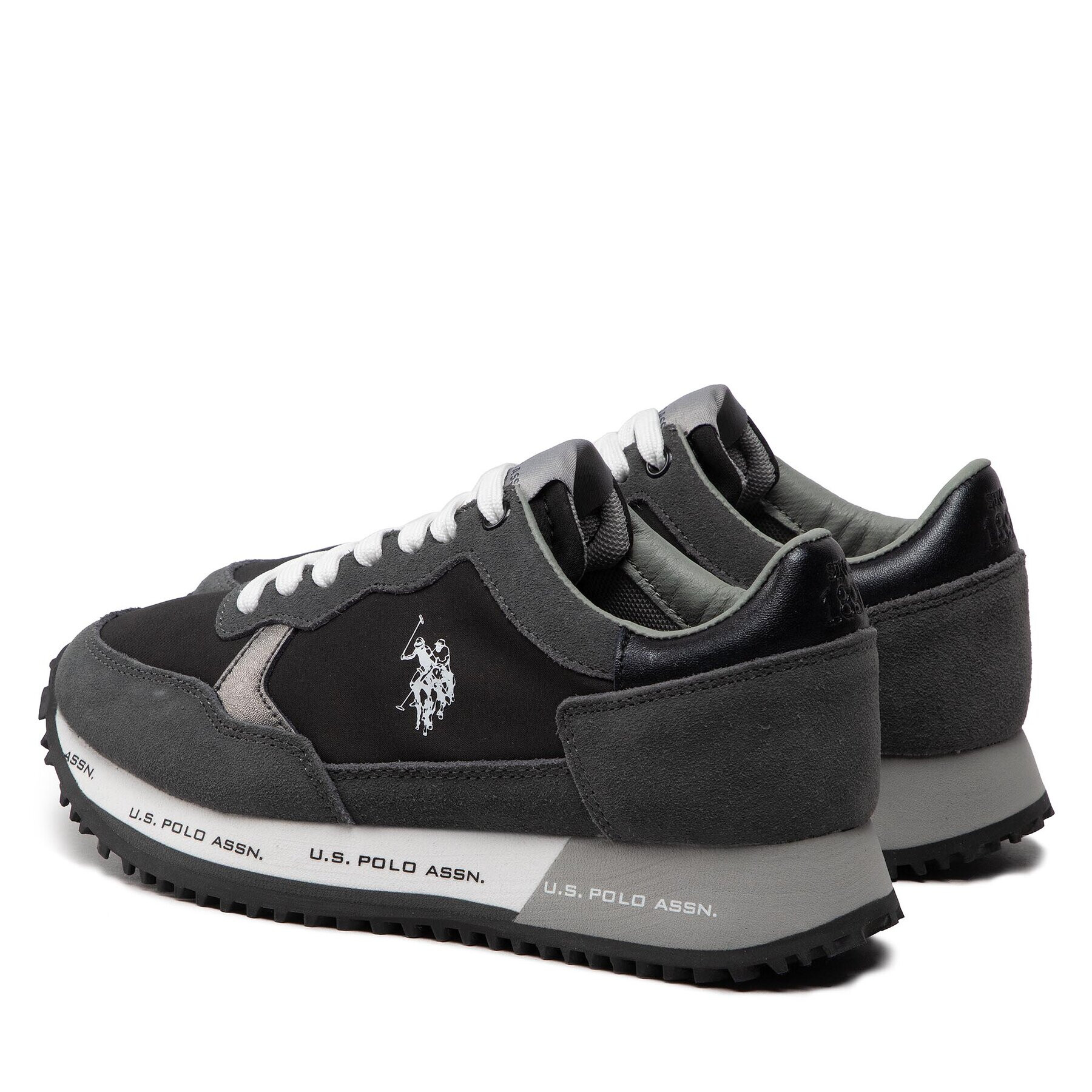 U.S. Polo Assn. Sneakersy Cleef004A CLEEF004W/BNS2 Šedá - Pepit.cz