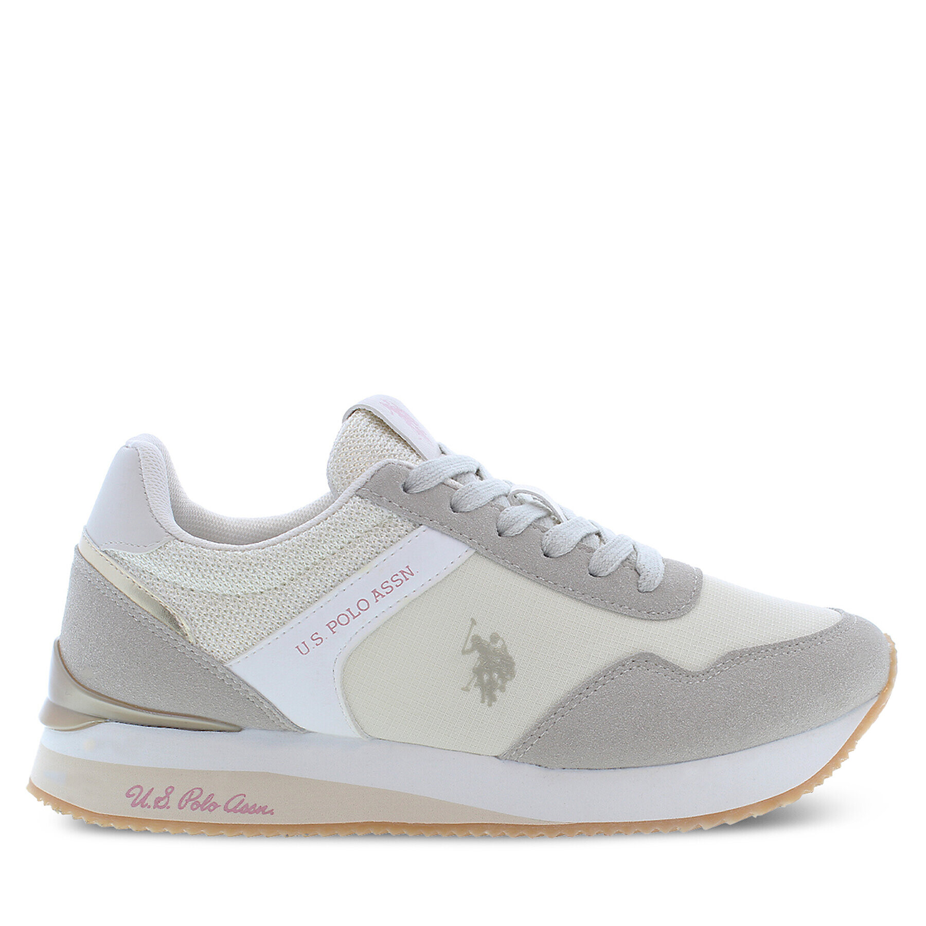 U.S. Polo Assn. Sneakersy Frisb FRISBY001 Béžová - Pepit.cz