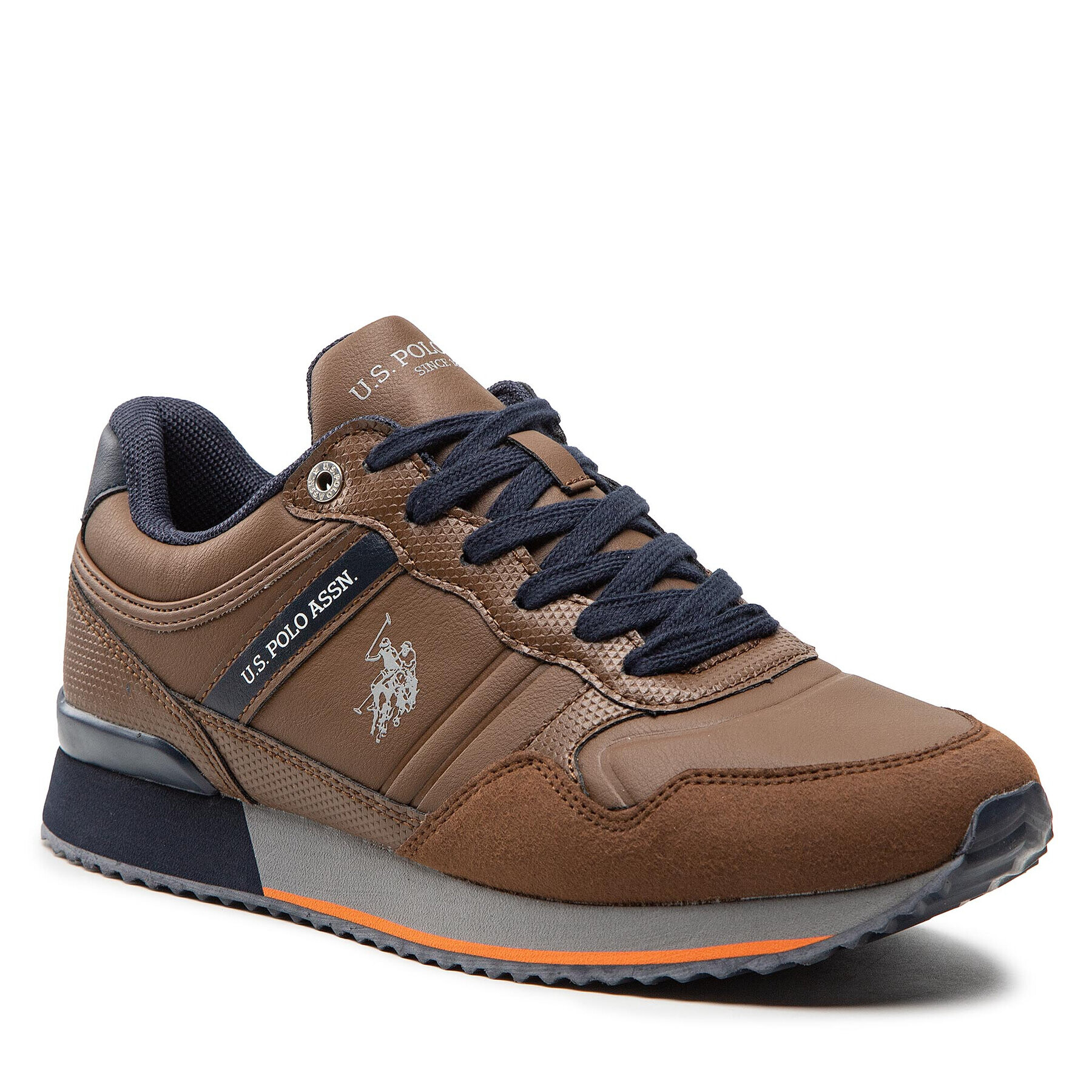 U.S. Polo Assn. Sneakersy Garmy001A GARMY001M/BYS2 Hnědá - Pepit.cz