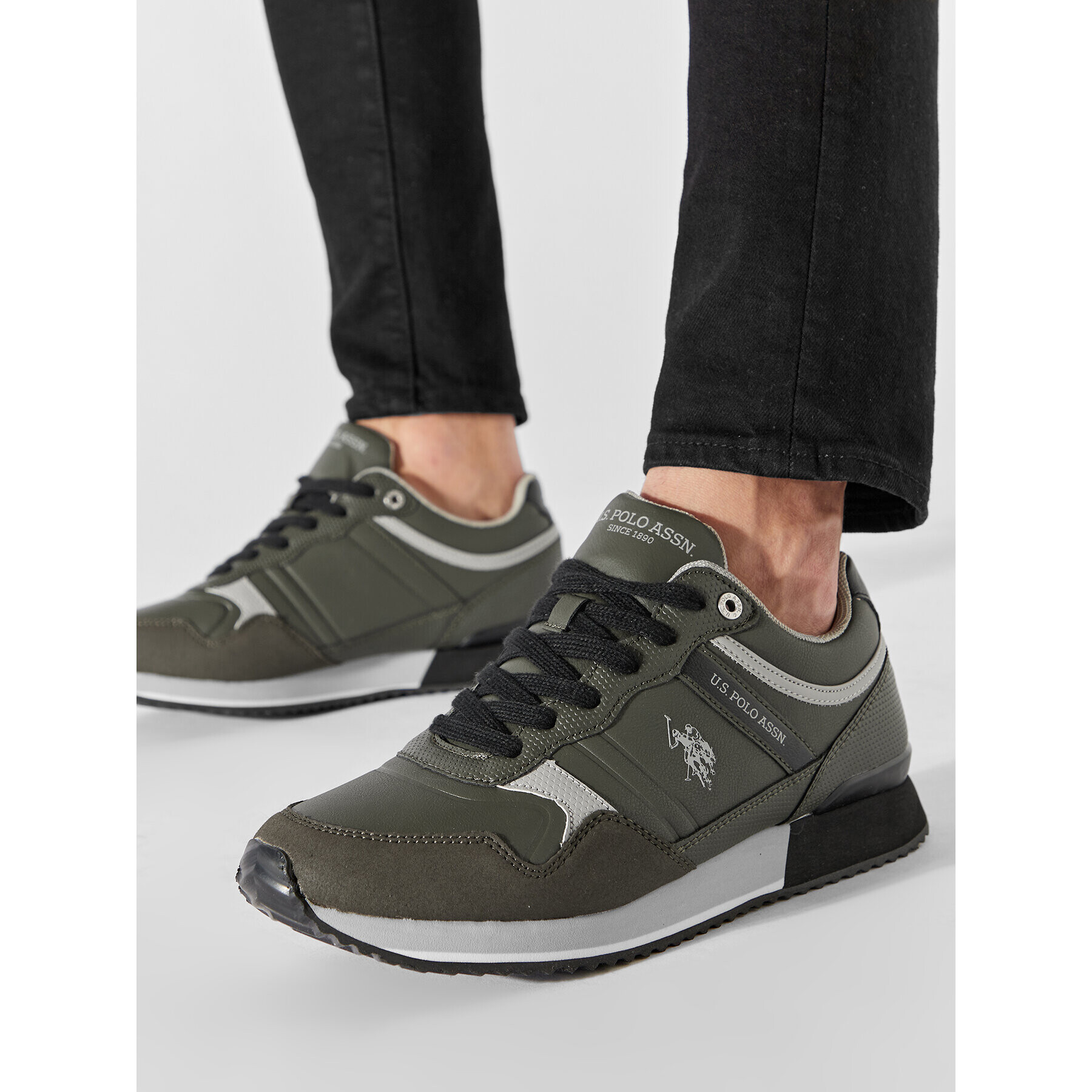 U.S. Polo Assn. Sneakersy Garmy001A GARMY001M/BYS2 Zelená - Pepit.cz