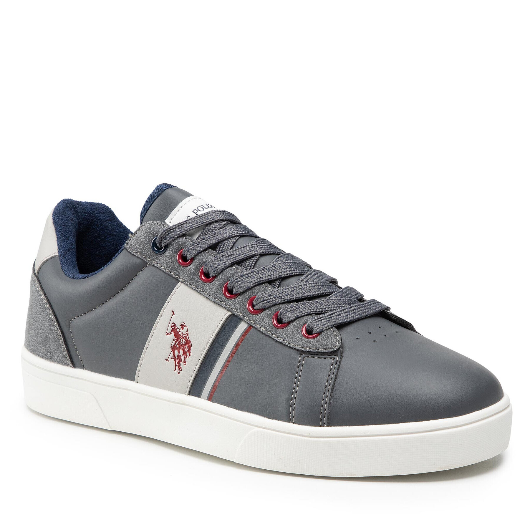 U.S. Polo Assn. Sneakersy Kris001 KRIS001M/AYH1 Šedá - Pepit.cz