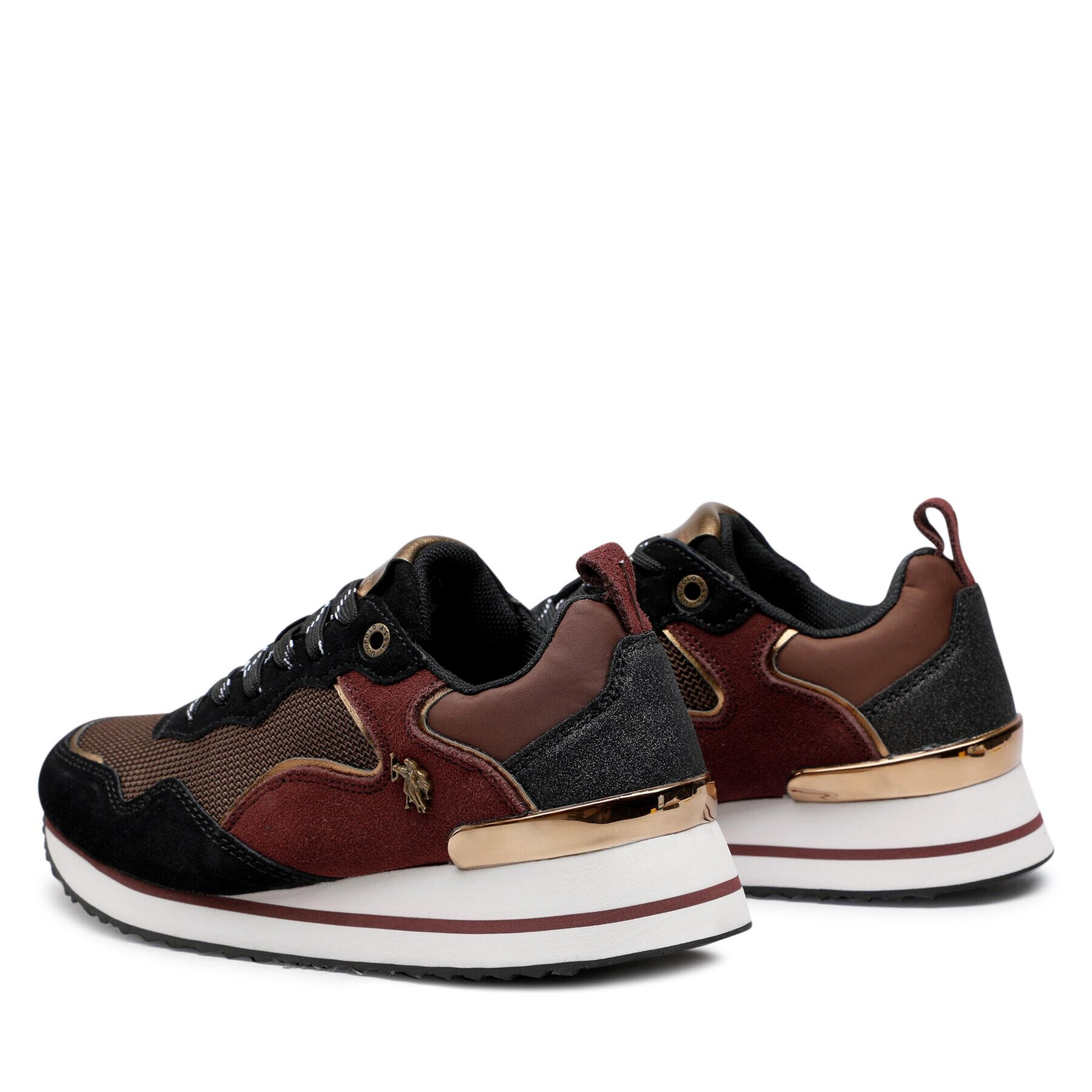 U.S. Polo Assn. Sneakersy Layla001A LAYLA001W/BSN1 Černá - Pepit.cz