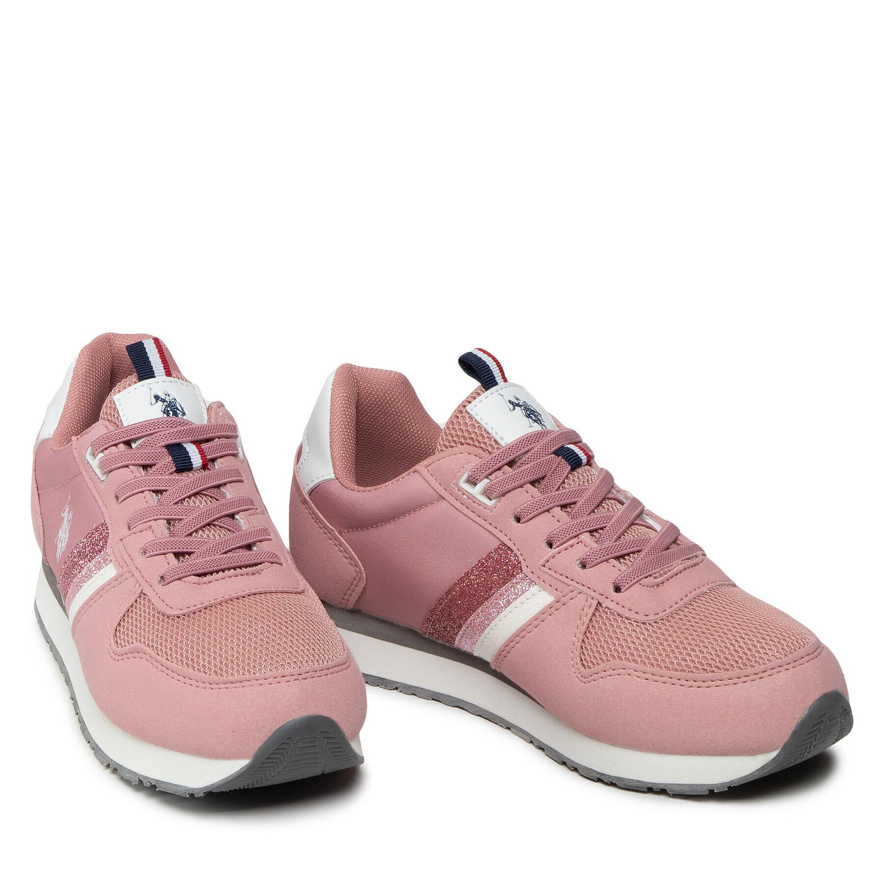 U.S. Polo Assn. Sneakersy Nobik NOBIK003K/2HT1 S Růžová - Pepit.cz