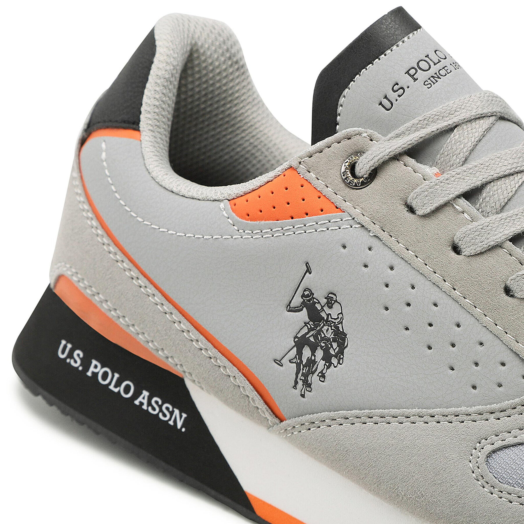 U.S. Polo Assn. Sneakersy Nobil003B NOBIL003M/BHY3 Šedá - Pepit.cz