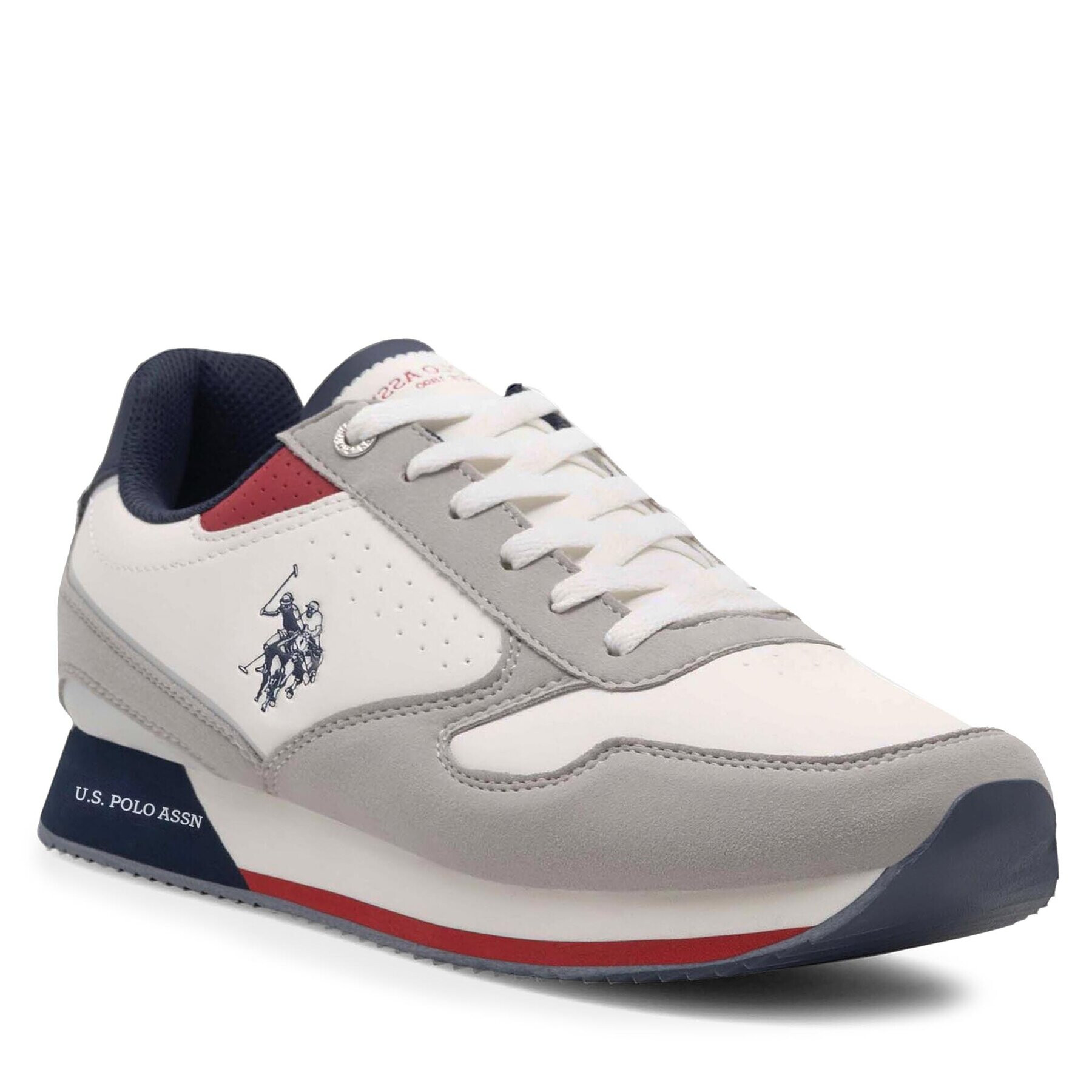 U.S. Polo Assn. Sneakersy NOBIL003M/CHY4 Bílá - Pepit.cz