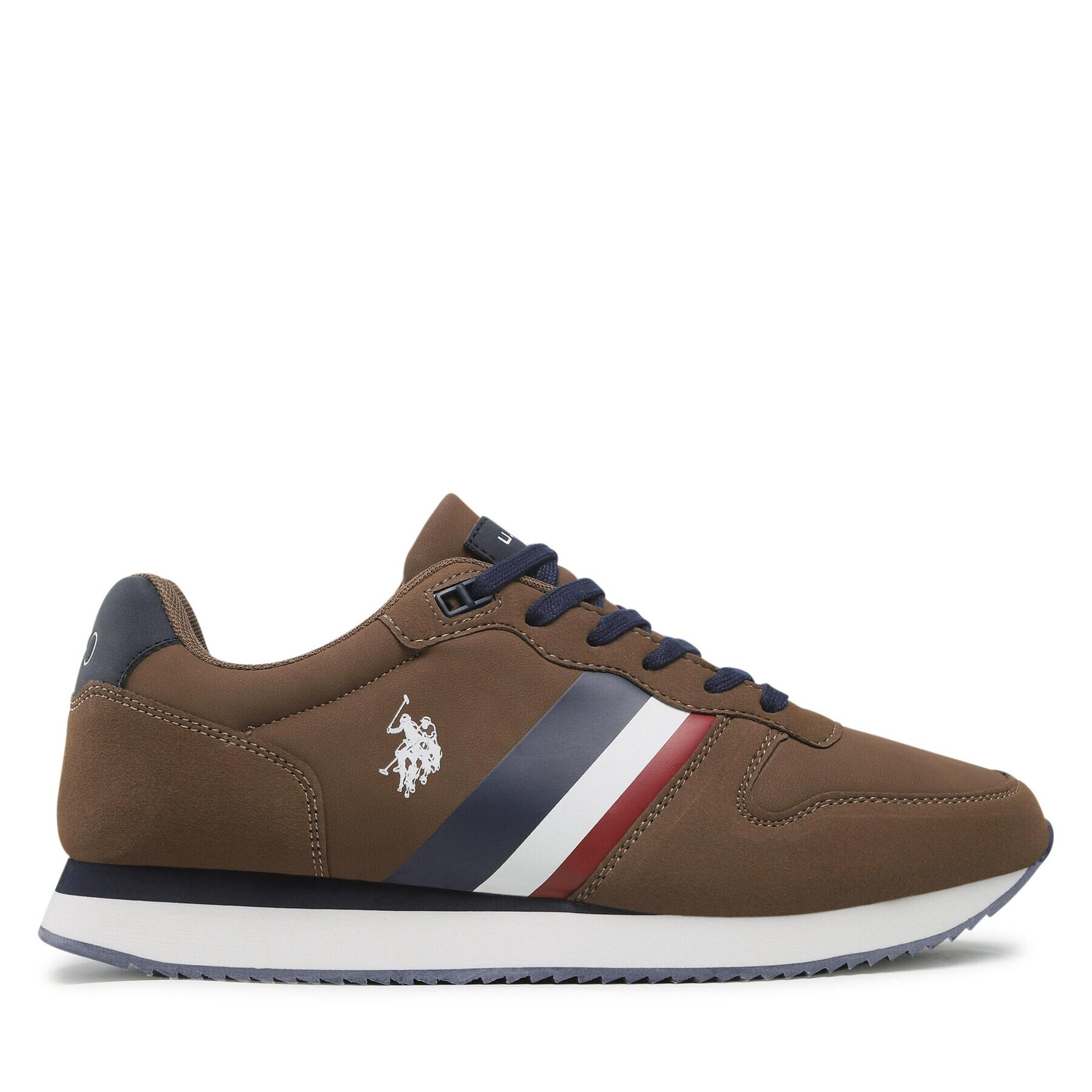 U.S. Polo Assn. Sneakersy Nobil005 NOBIL005M/BYH1 Hnědá - Pepit.cz