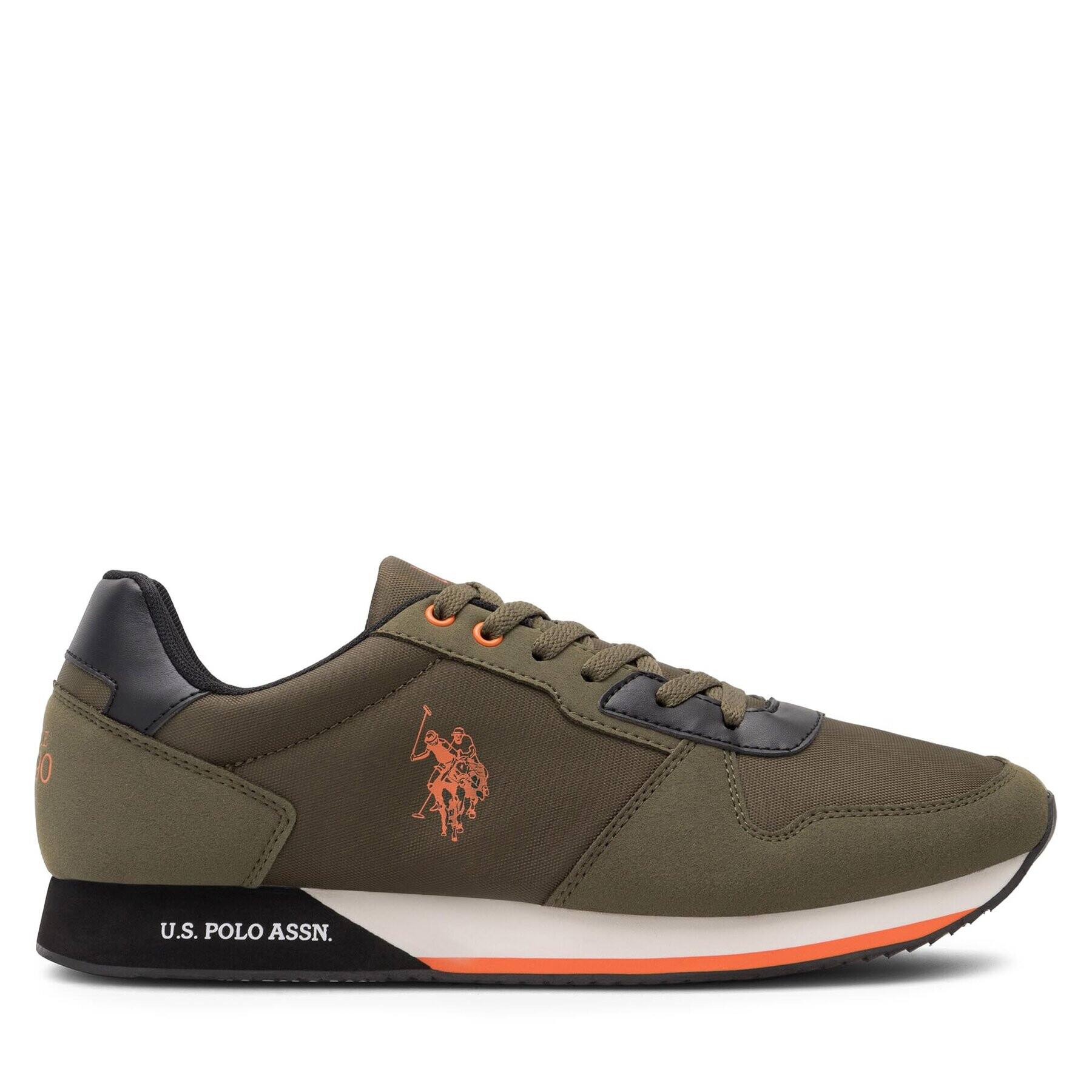 U.S. Polo Assn. Sneakersy NOBIL011M/CNH1 Zelená - Pepit.cz