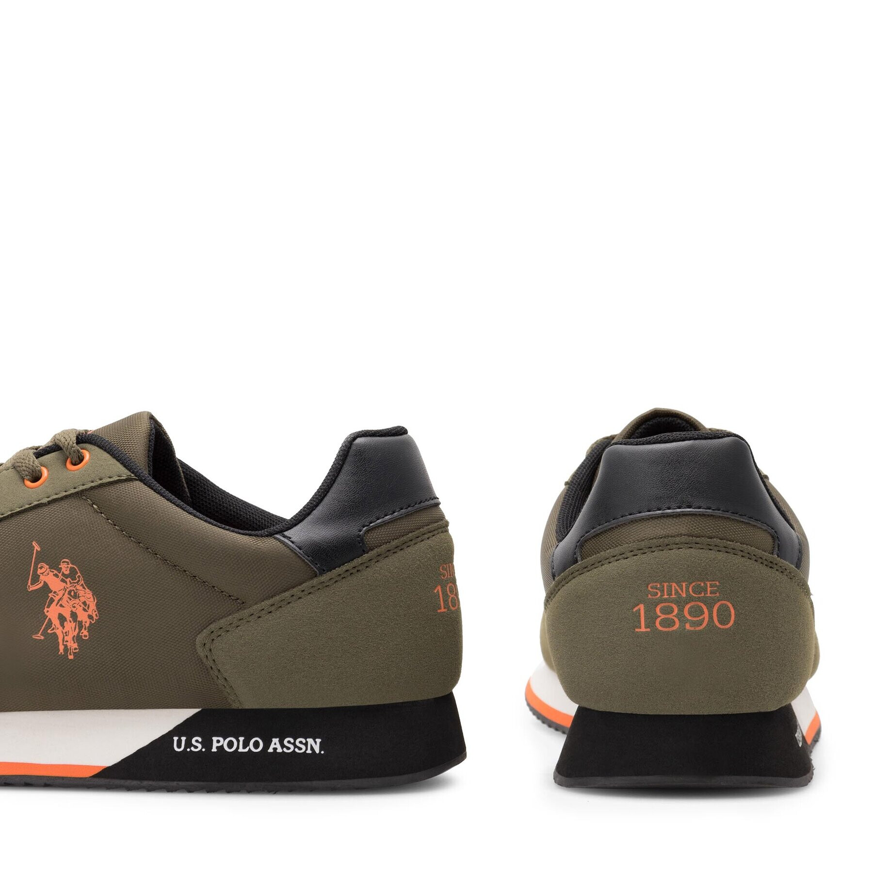 U.S. Polo Assn. Sneakersy NOBIL011M/CNH1 Zelená - Pepit.cz