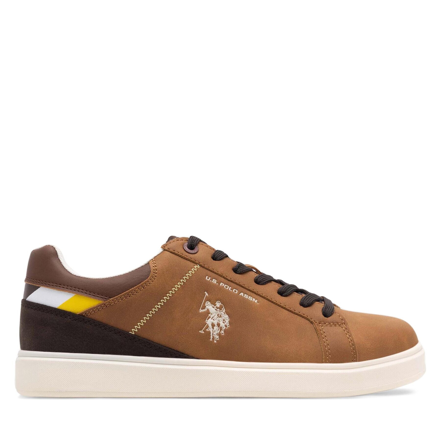 U.S. Polo Assn. Sneakersy ROKKO001M/CU1 Hnědá - Pepit.cz