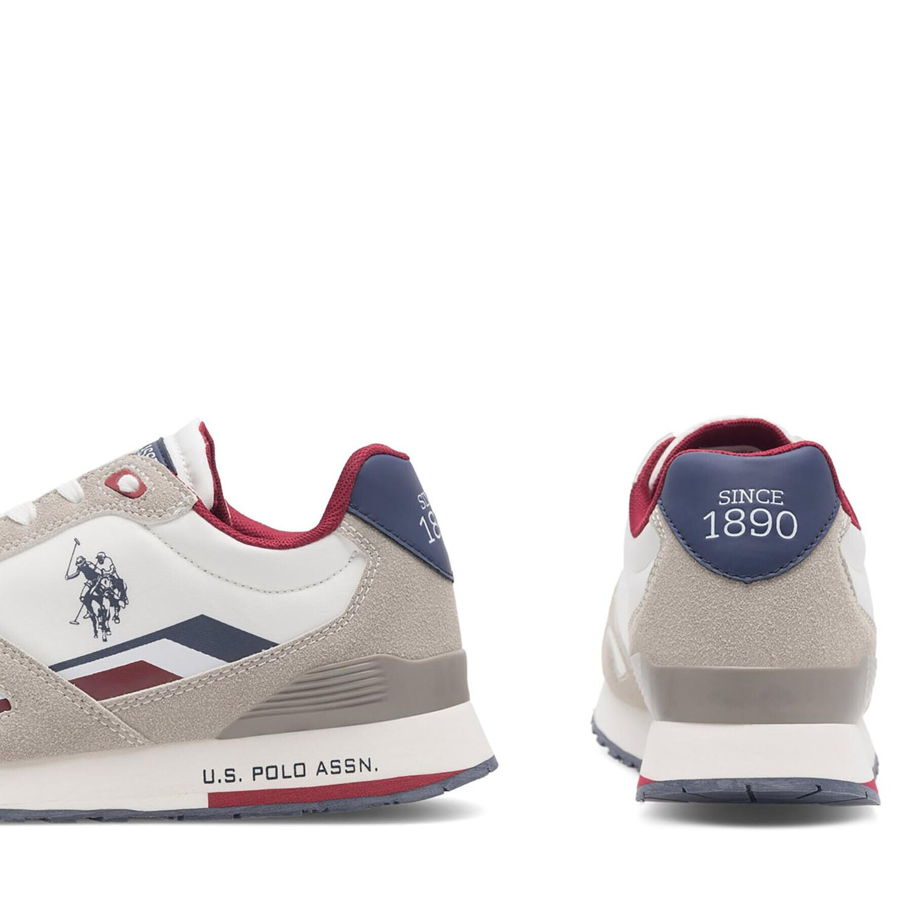 U.S. Polo Assn. Sneakersy TABRY003M/CHT2 Bílá - Pepit.cz