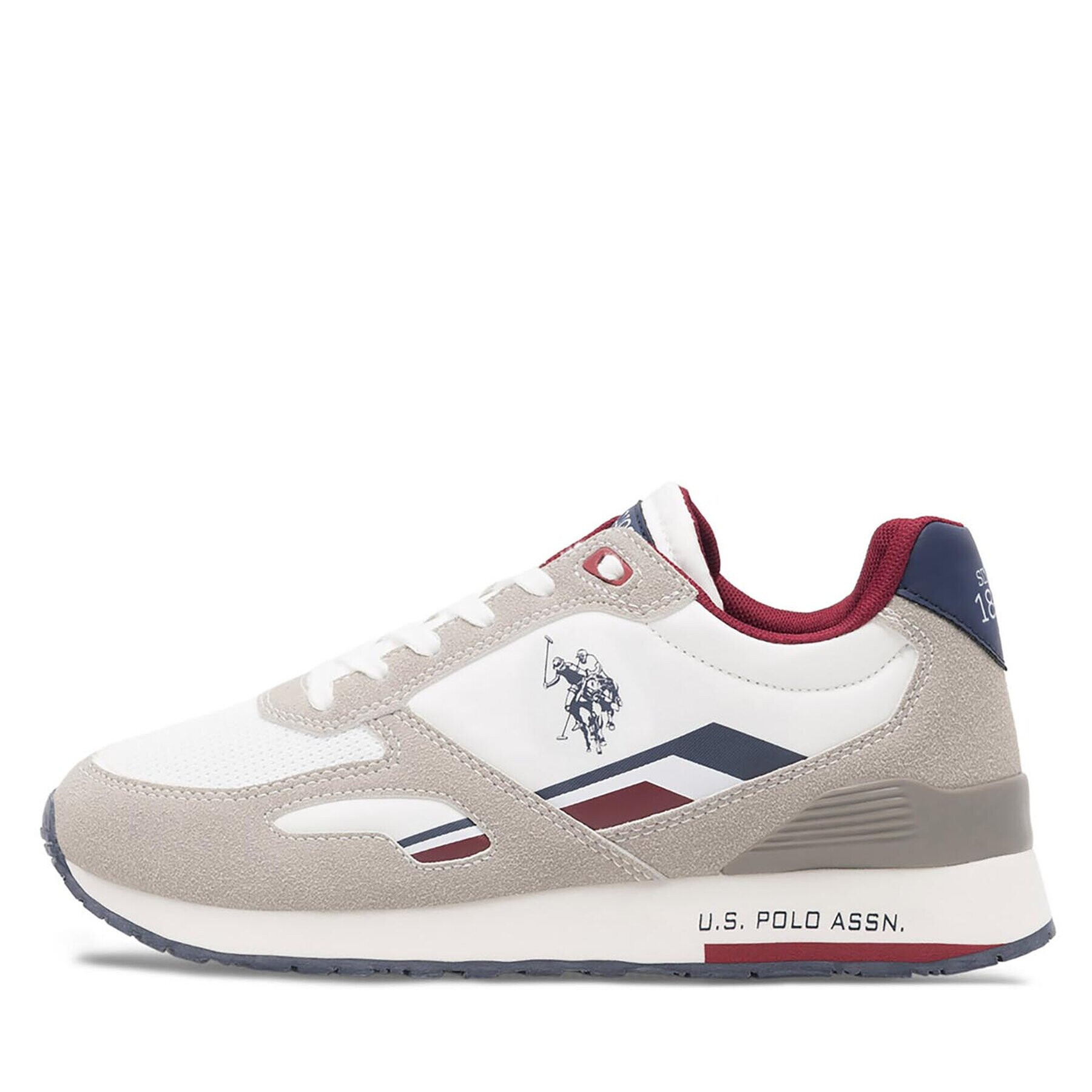 U.S. Polo Assn. Sneakersy TABRY003M/CHT2 Bílá - Pepit.cz