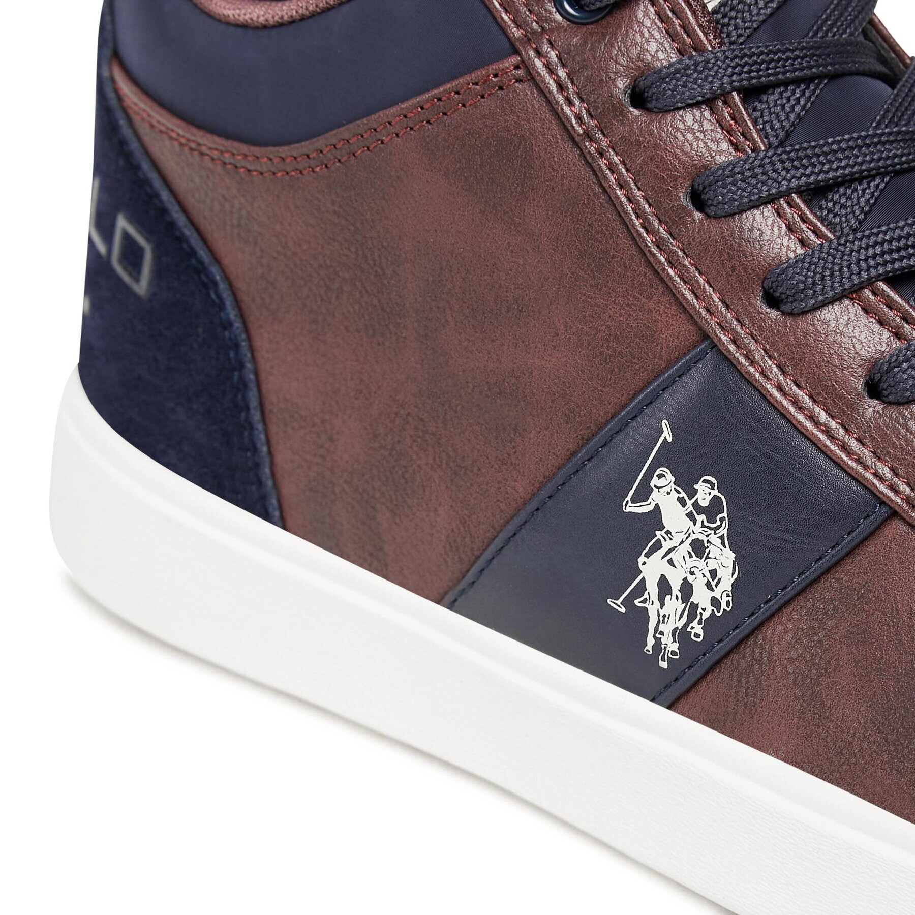 U.S. Polo Assn. Sneakersy TYMES005 Červená - Pepit.cz