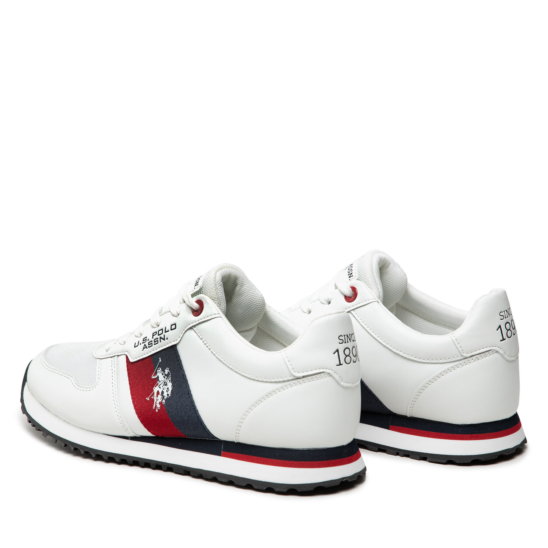 U.S. Polo Assn. Sneakersy Xirio003 XIRIO0003M/2YM1 Bílá - Pepit.cz