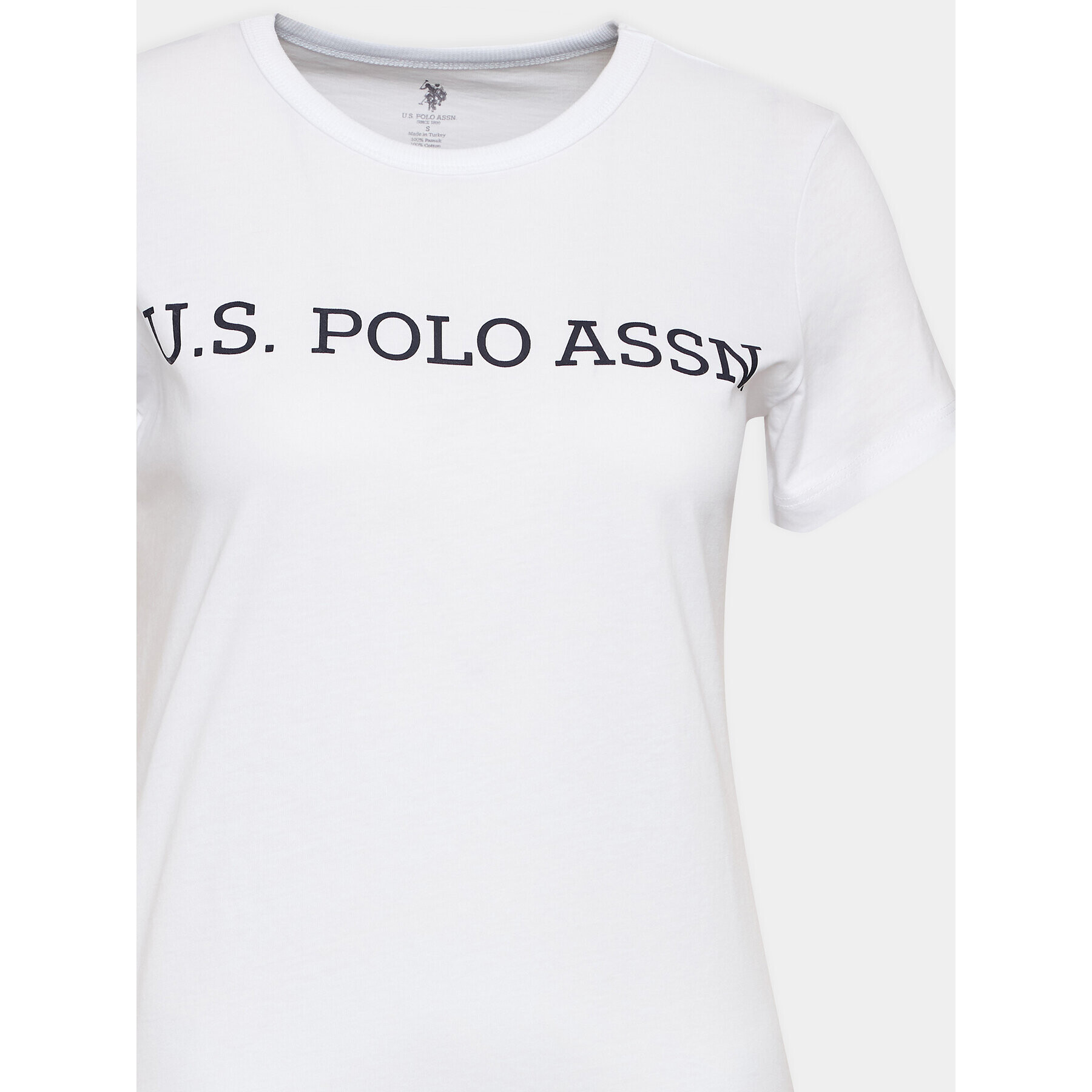 U.S. Polo Assn. T-Shirt 16595 Bílá Regular Fit - Pepit.cz