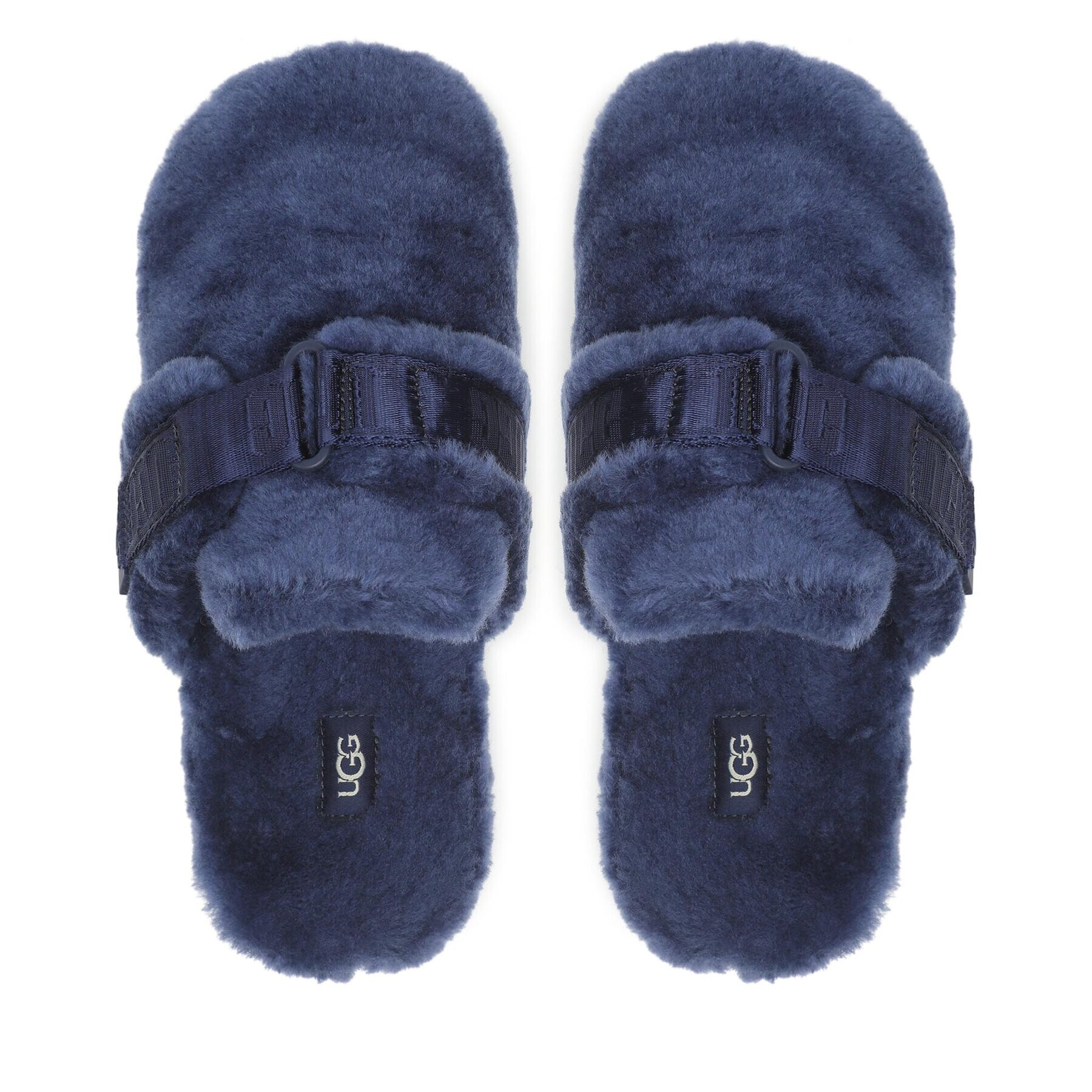 Ugg Bačkory M Fluff It 1118150 Tmavomodrá - Pepit.cz