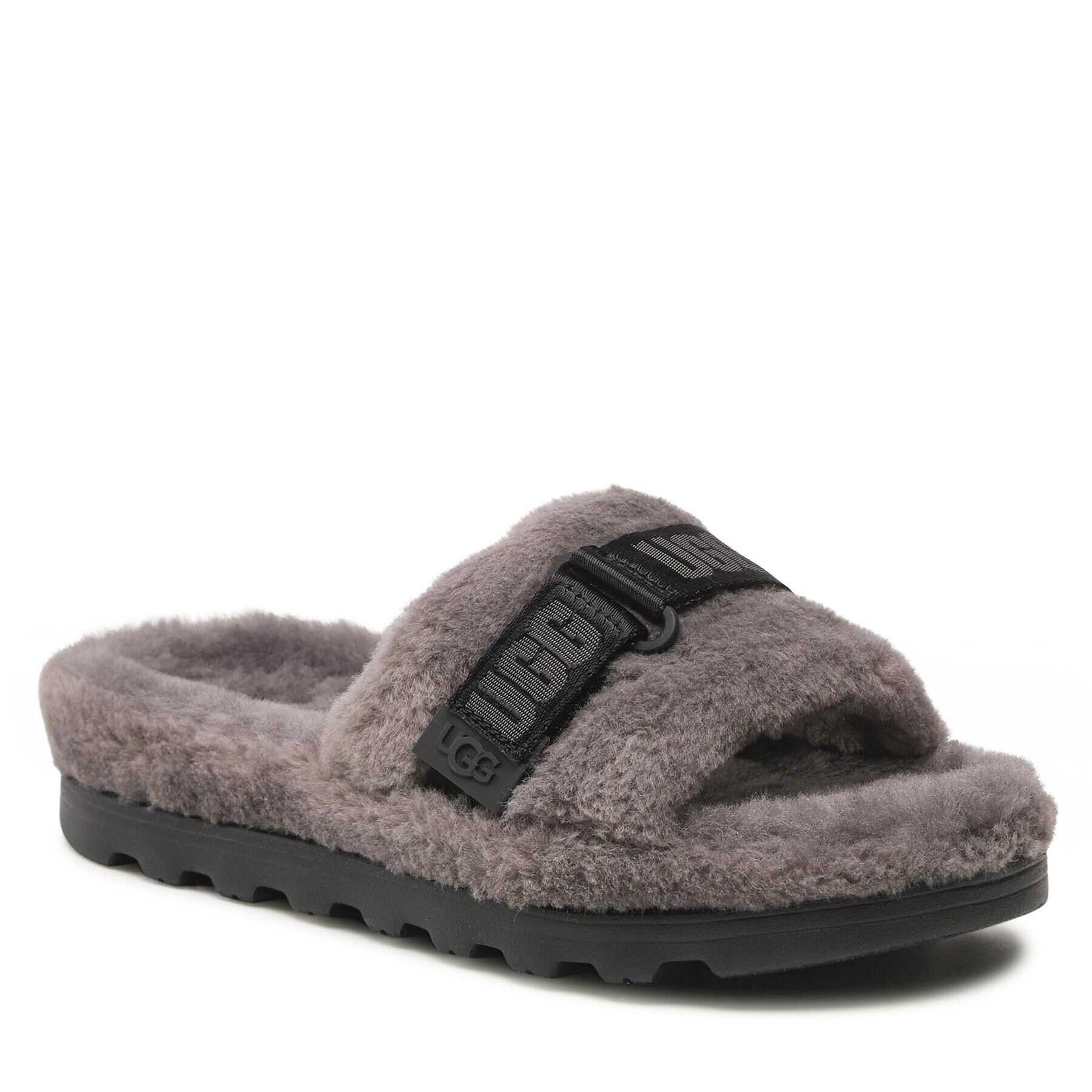 Ugg Bačkory M Fluff Up 1130816 Šedá - Pepit.cz