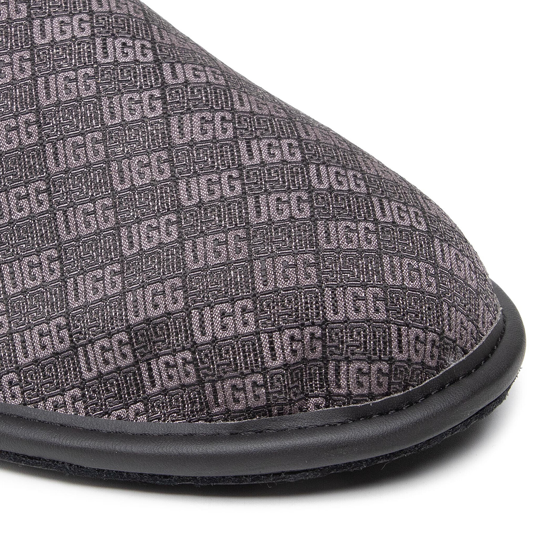 Ugg Bačkory M Scuff Logo Jacquard 1123734 Černá - Pepit.cz