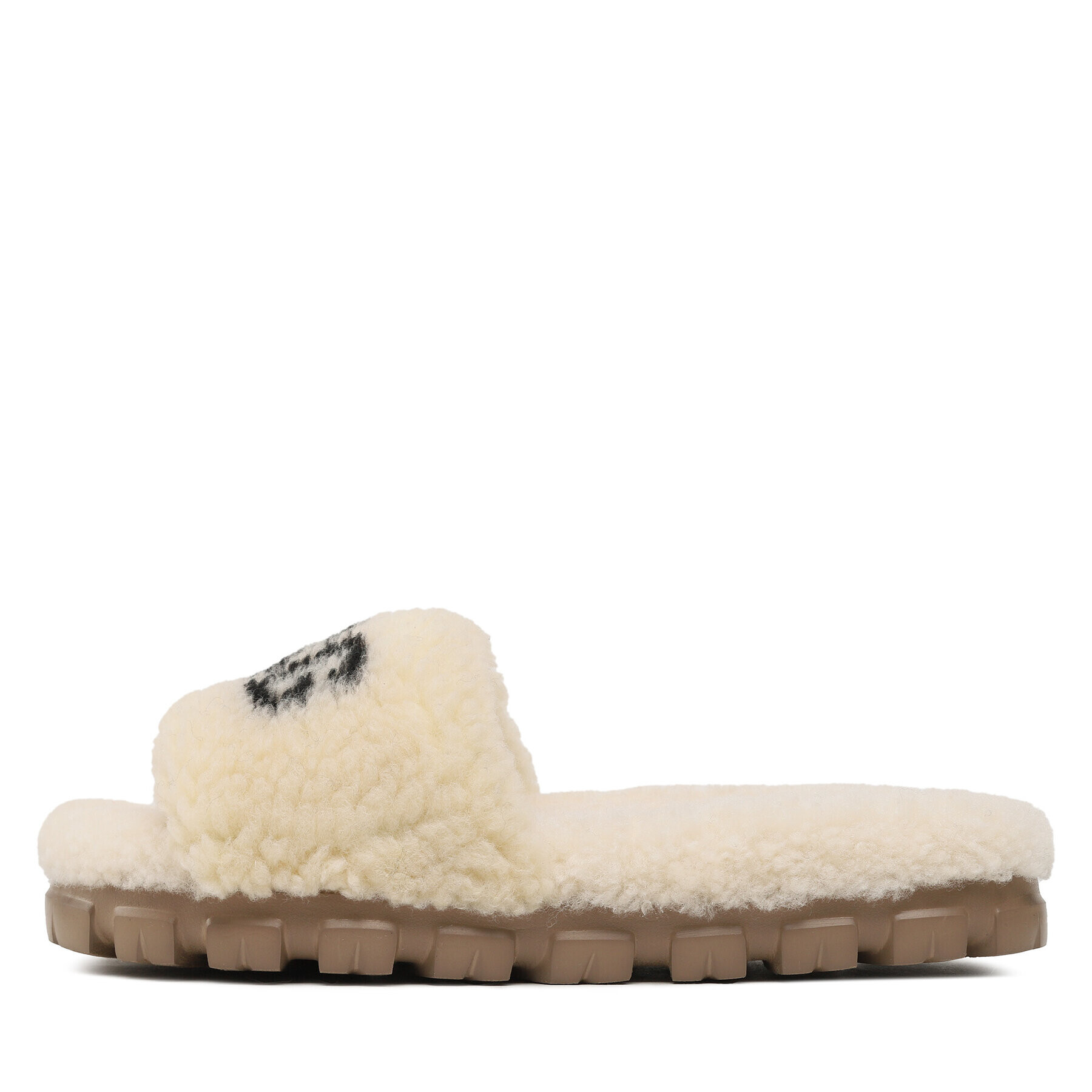 Ugg Bačkory W Cozetta Curly Graphic 1132891 Béžová - Pepit.cz