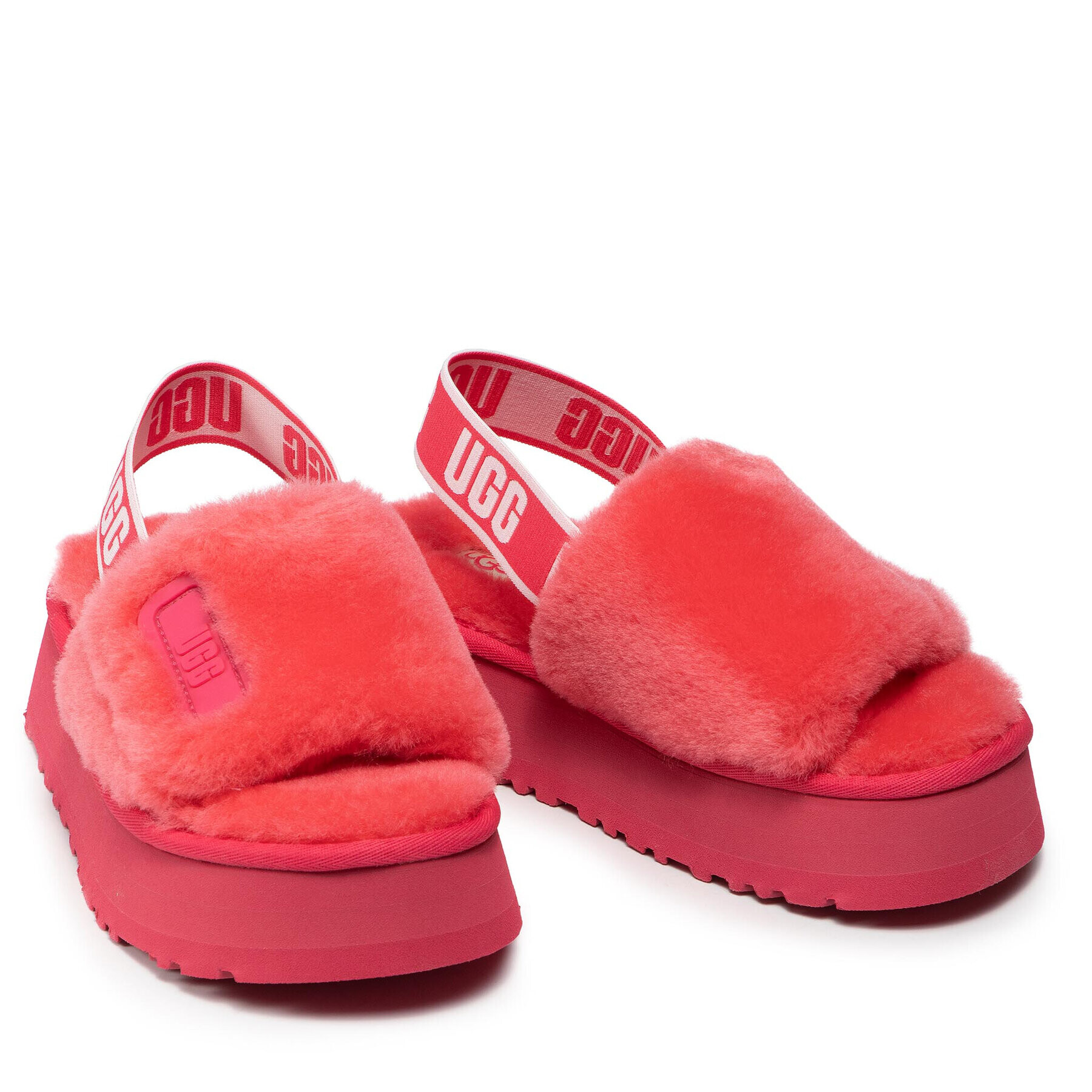 Ugg Bačkory W Disco Slide 1112258 Růžová - Pepit.cz