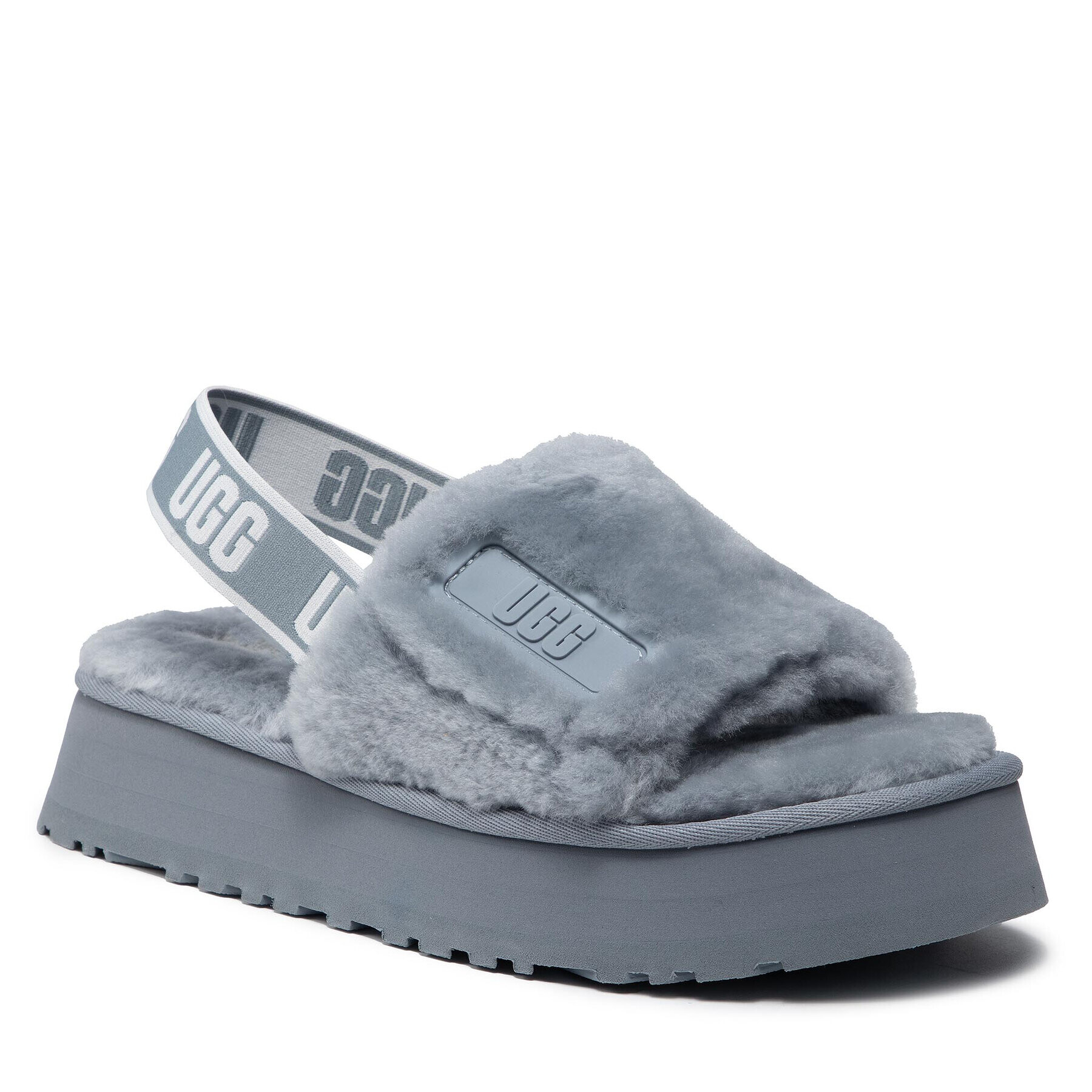 Ugg Bačkory W Disco Slide 1112258 Šedá - Pepit.cz