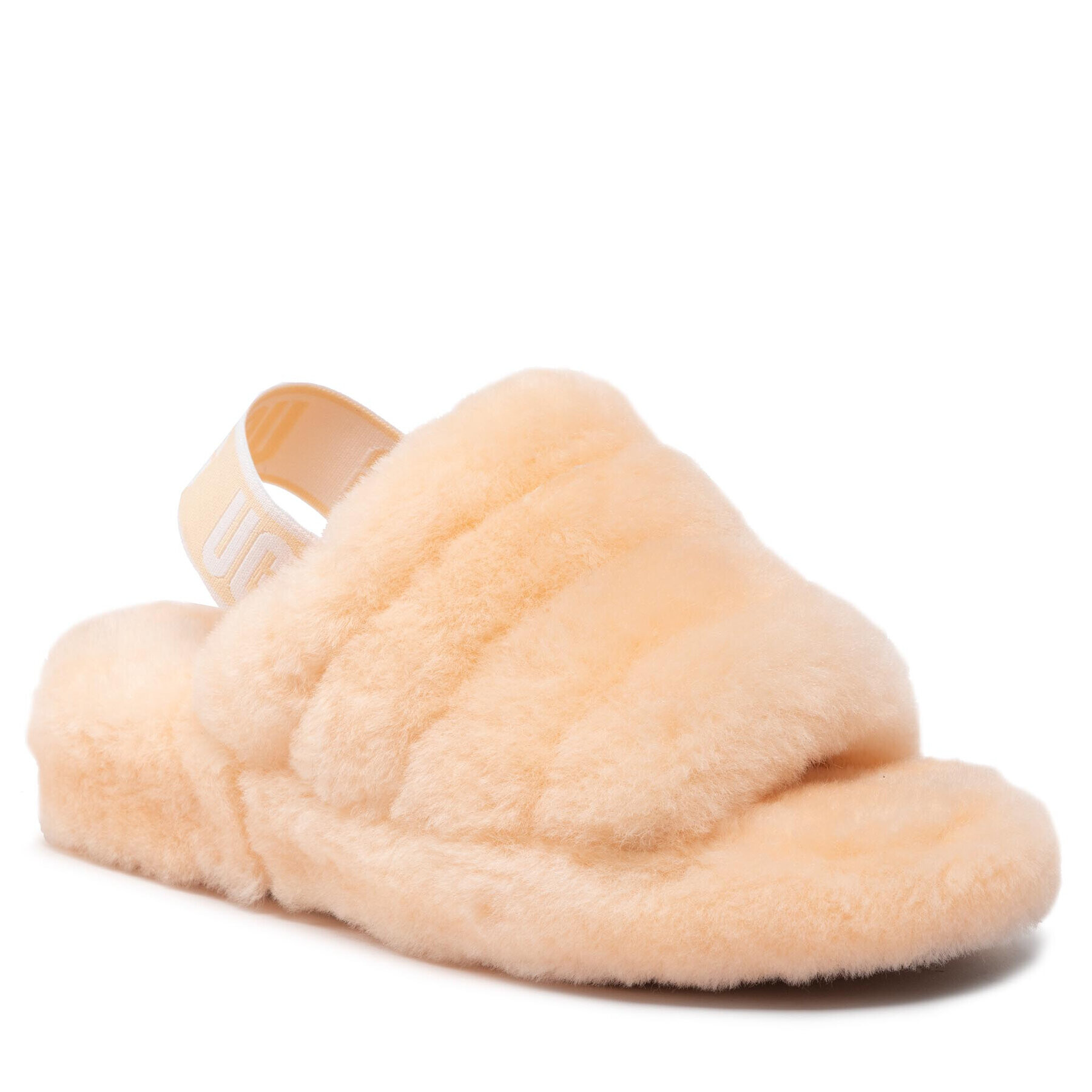 Ugg Bačkory W Fluff Yeah Slide 1095119 Oranžová - Pepit.cz