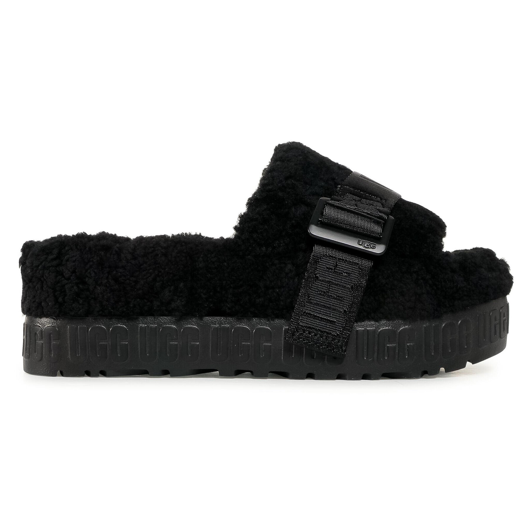 Ugg Bačkory W Fluffita 1113475 Černá - Pepit.cz