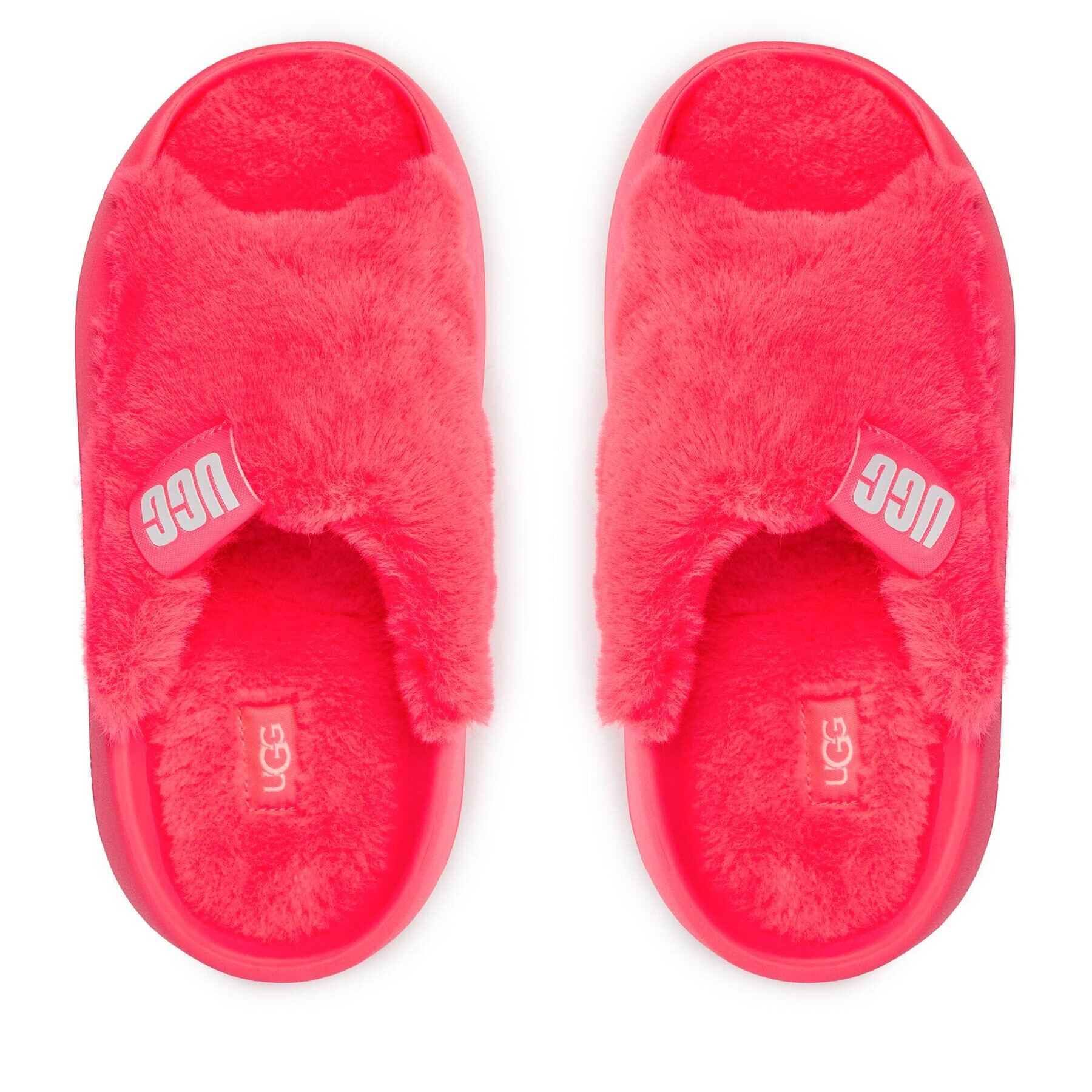 Ugg Bačkory W Foamo plush Slide 1143849 Růžová - Pepit.cz