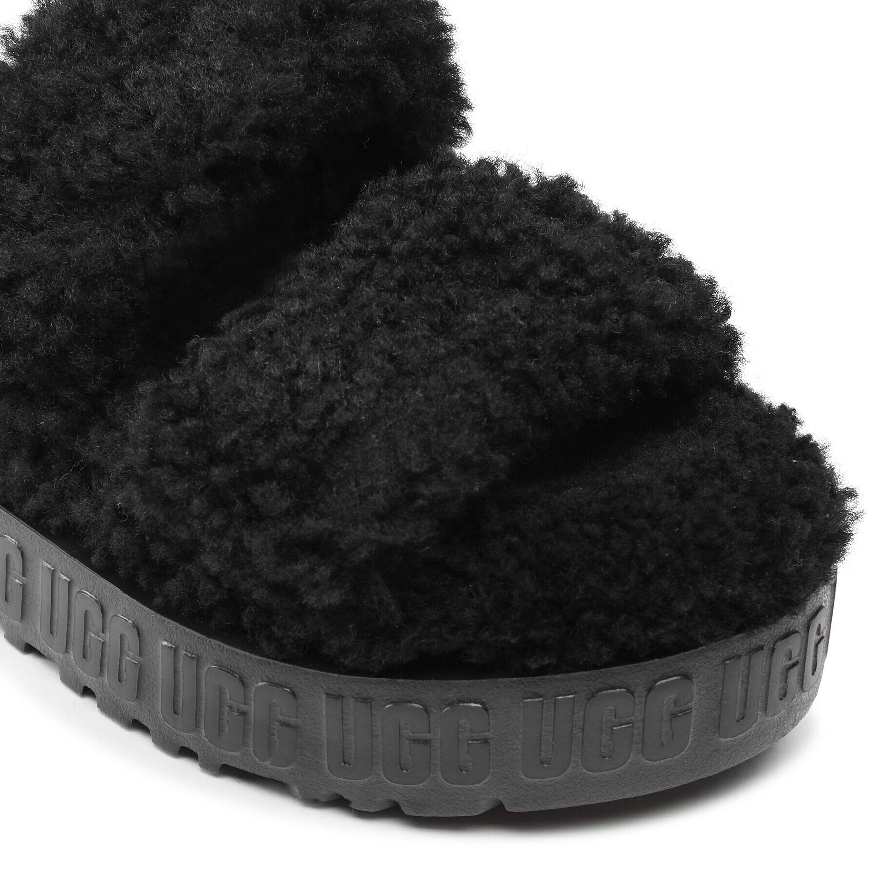 Ugg Bačkory W Oh Fluffita 1120876 Černá - Pepit.cz