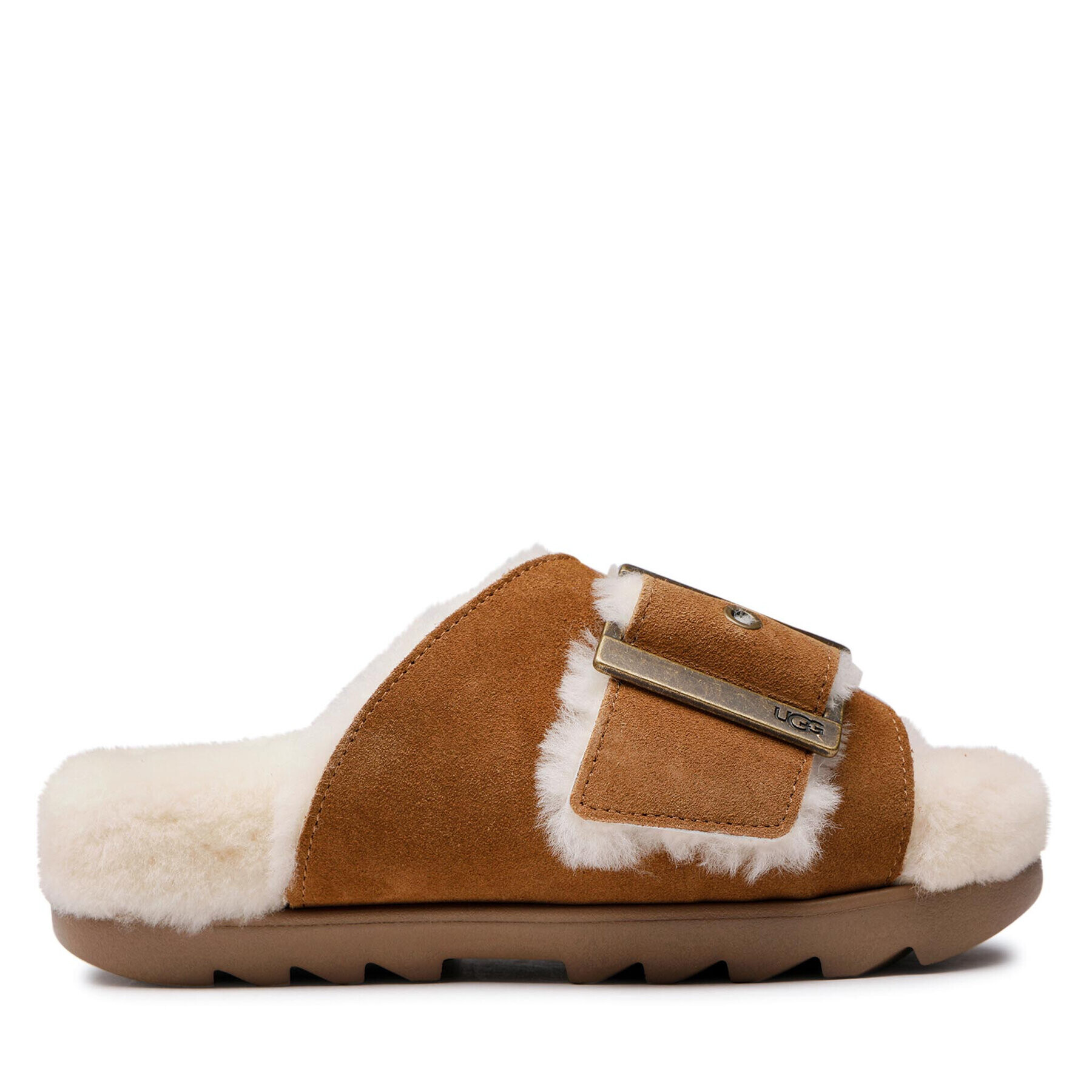 Ugg Bačkory W Outslide Buckle 1125048 Hnědá - Pepit.cz