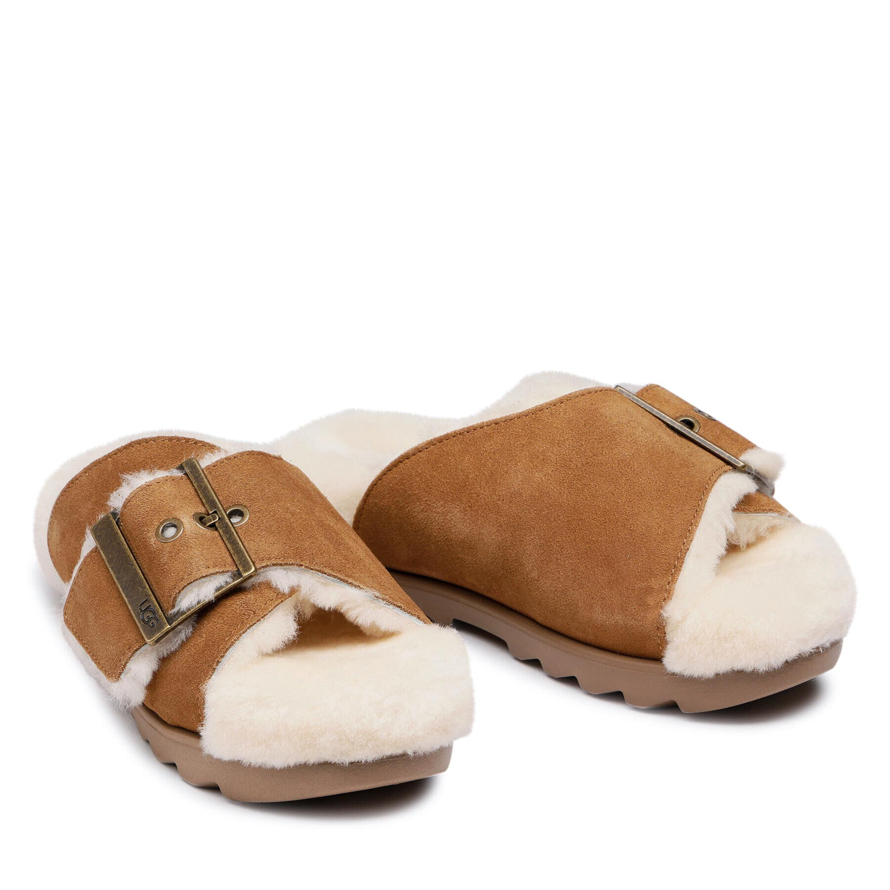 Ugg Bačkory W Outslide Buckle 1125048 Hnědá - Pepit.cz