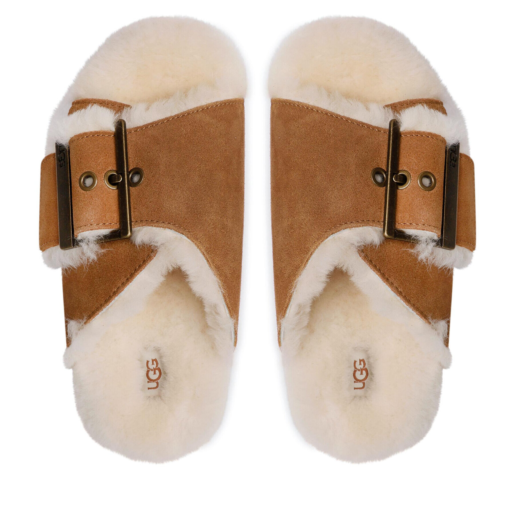 Ugg Bačkory W Outslide Buckle 1125048 Hnědá - Pepit.cz