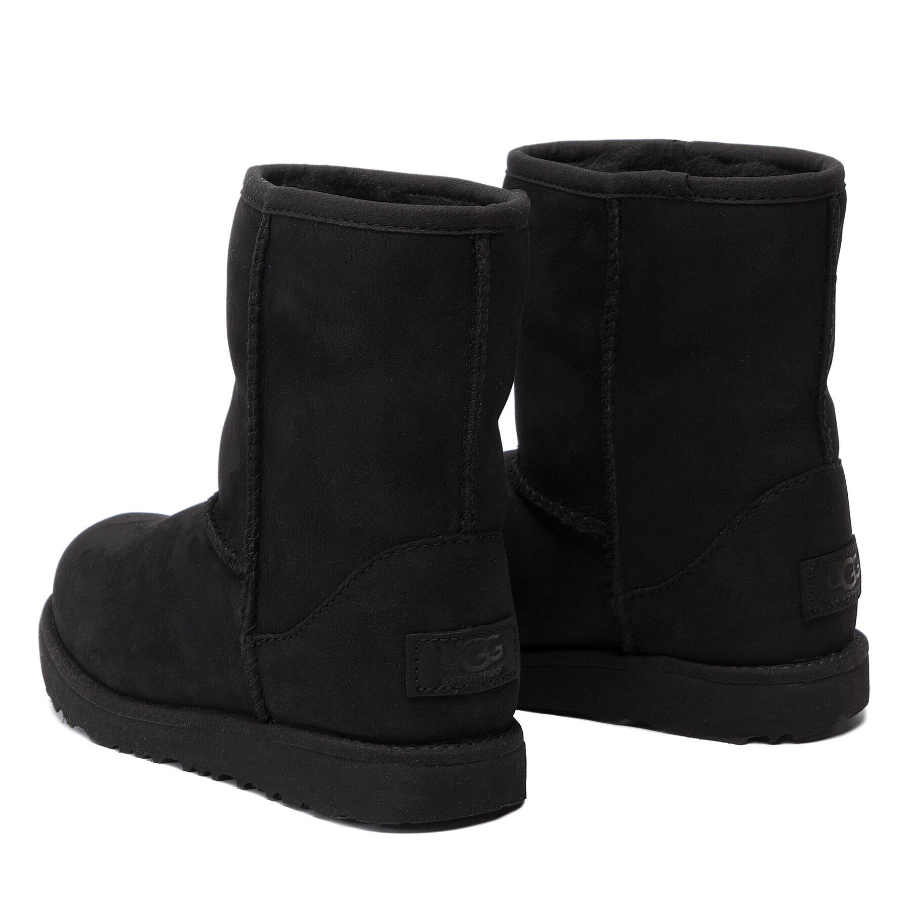 Ugg Boty Kids' Classic Short II Wp 1019646K Černá - Pepit.cz