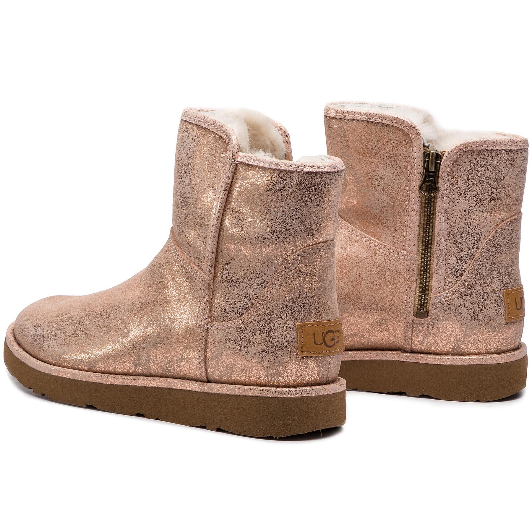 Ugg Boty W Abree Mini Satardust 1094675 Růžová - Pepit.cz