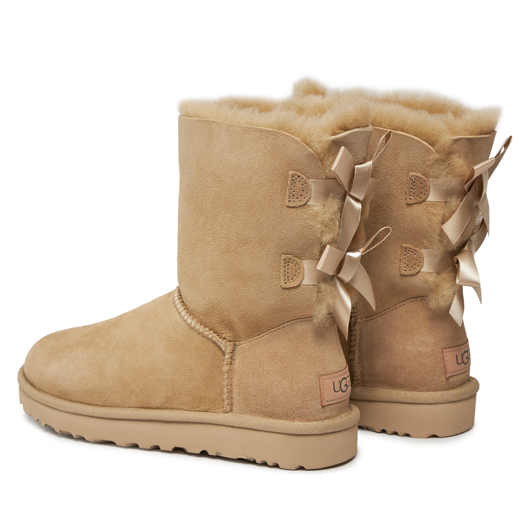 Ugg Boty W Bailey Bow II 1016225 Béžová - Pepit.cz