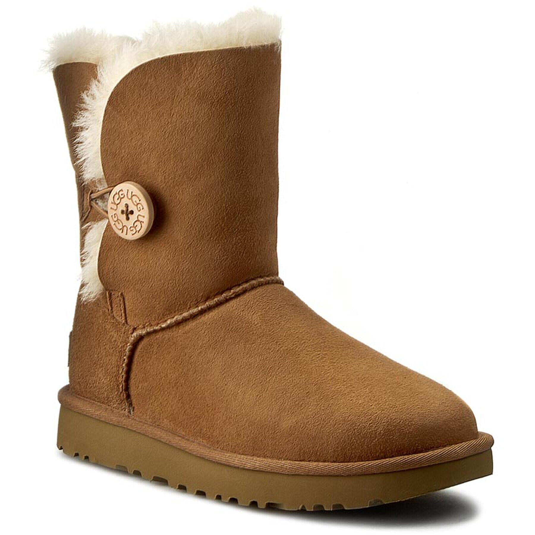 Ugg Boty W Bailey Button II 1016226 Hnědá - Pepit.cz