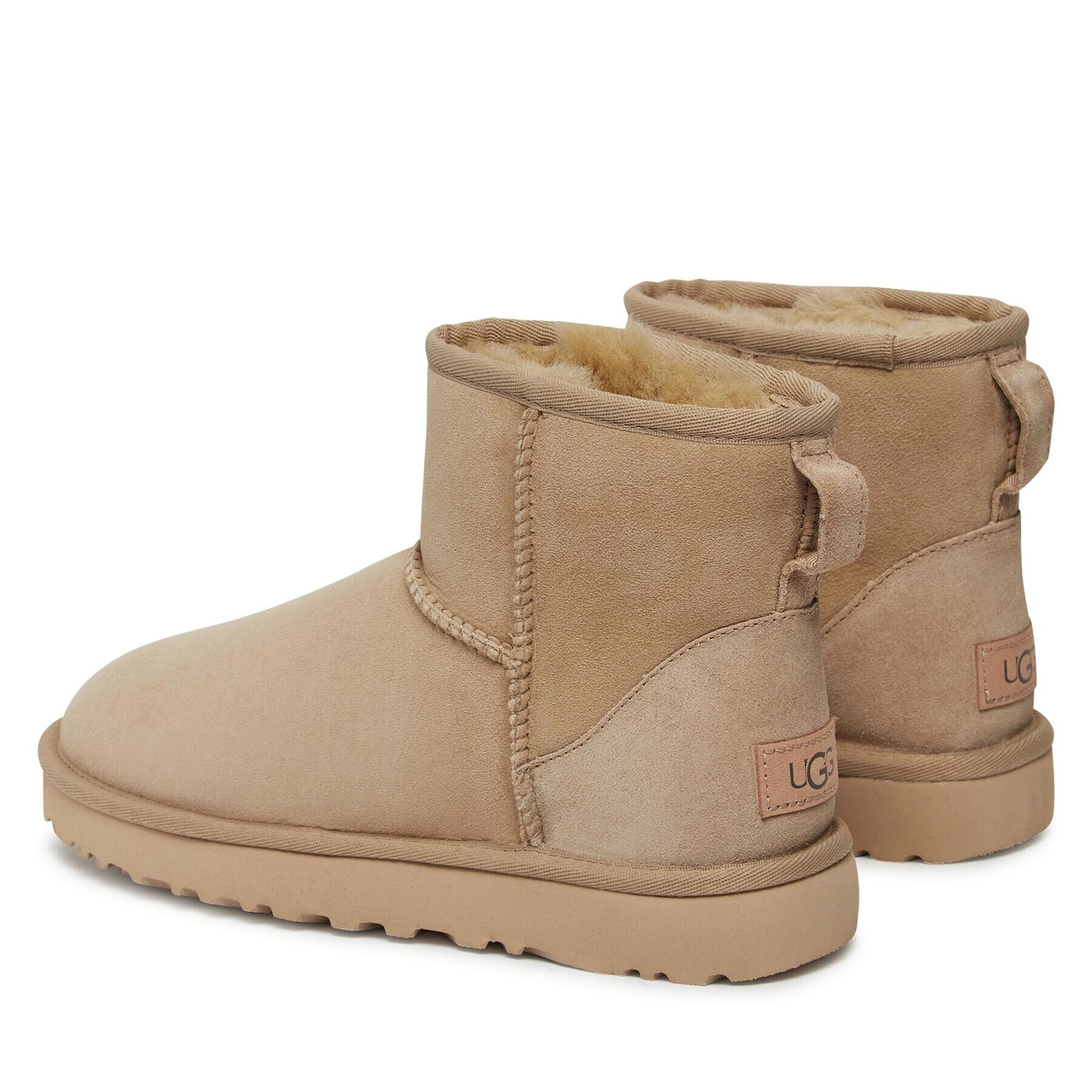 Ugg Boty W Classic Mini II 1016222 Béžová - Pepit.cz