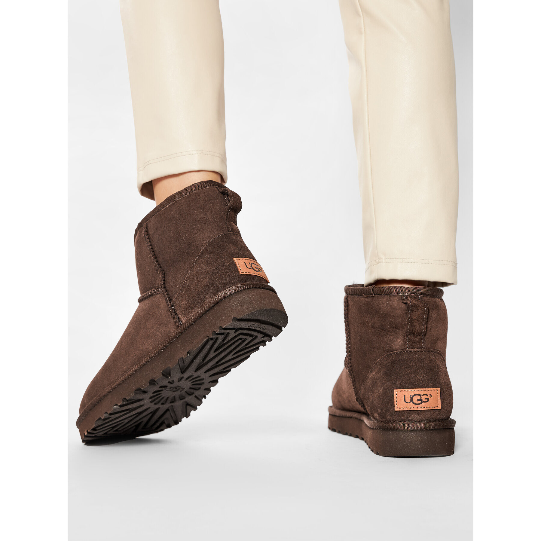 Ugg Boty W Classic Mini II 1016222 Hnědá - Pepit.cz