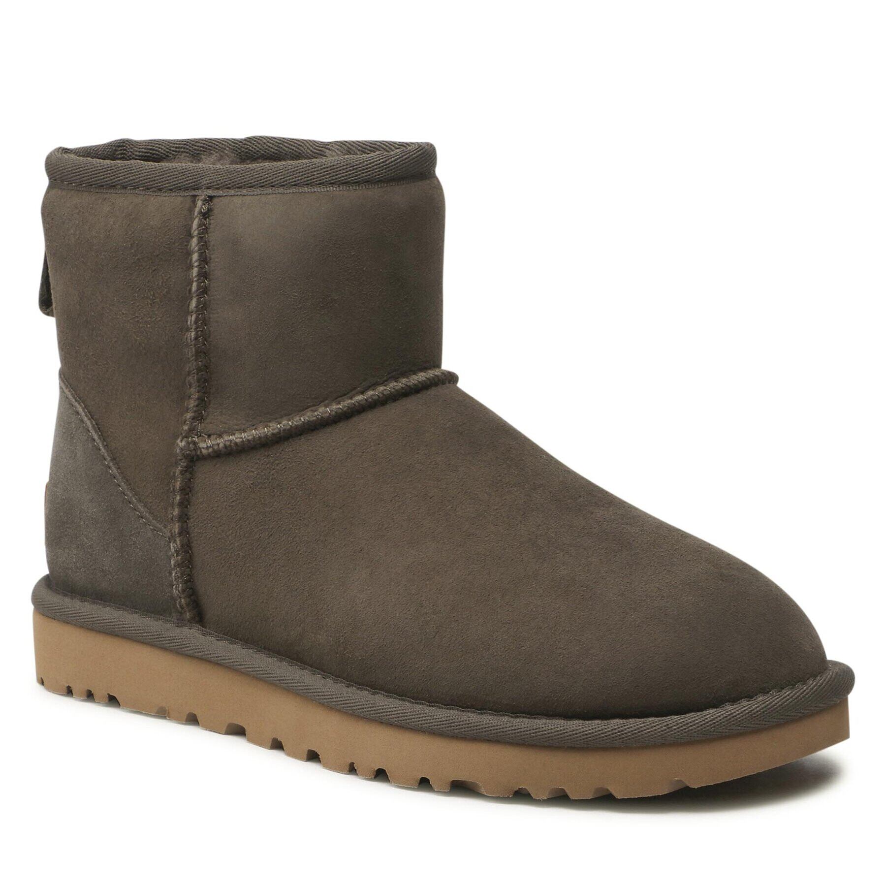 Ugg Boty W Classic Mini II 1016222 Khaki - Pepit.cz