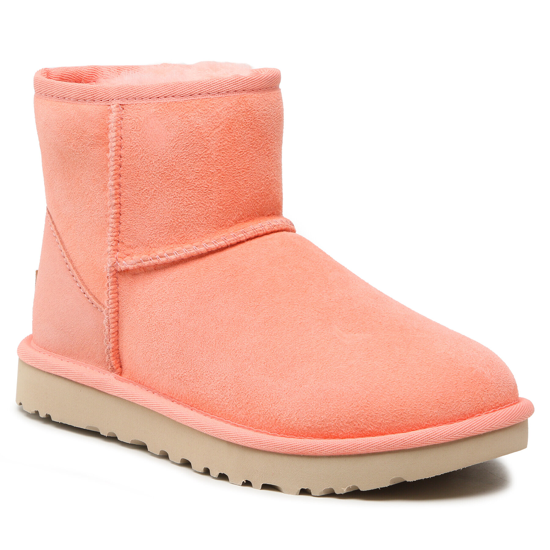 Ugg Boty W Classic Mini II 1016222 Korálová - Pepit.cz