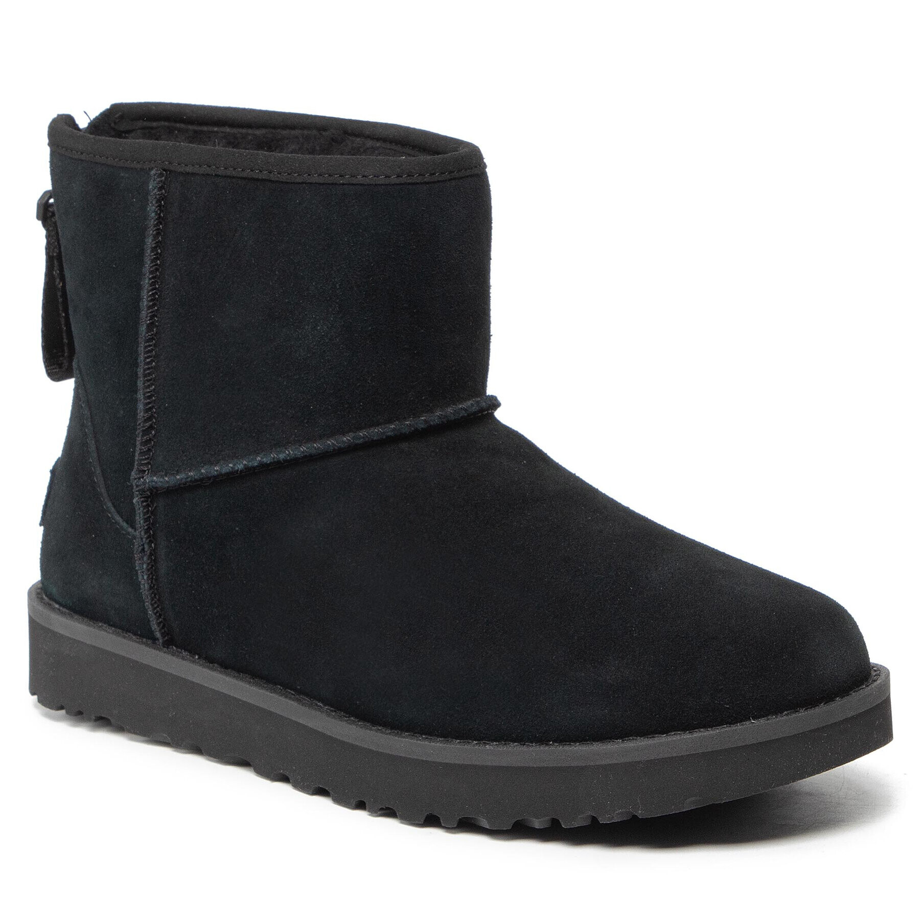 Ugg Boty W Classic Mini Logo Zip 1122671 Černá - Pepit.cz