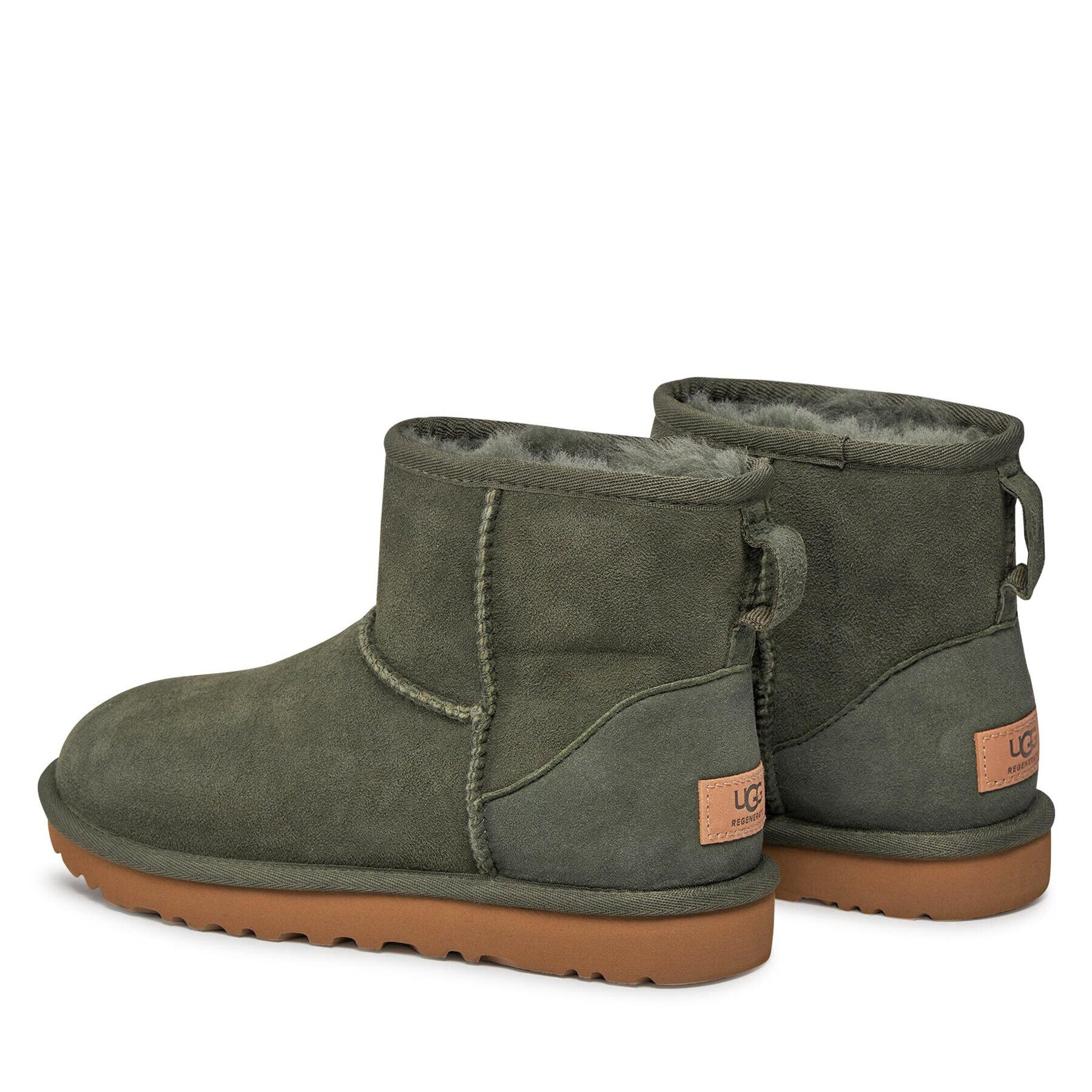 Ugg Boty W Classic Mini Regenerate 1137050 Zelená - Pepit.cz