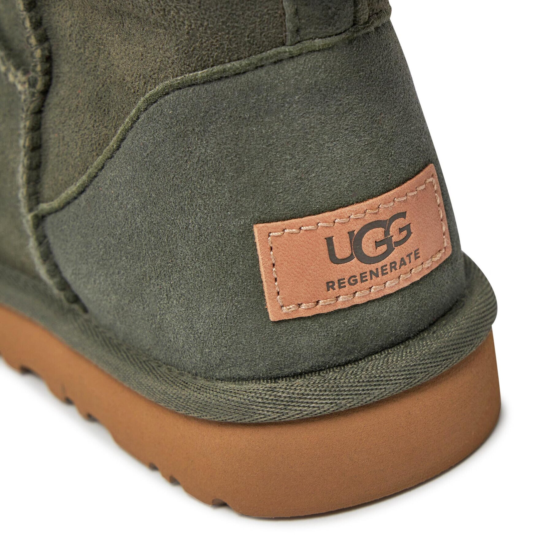 Ugg Boty W Classic Mini Regenerate 1137050 Zelená - Pepit.cz