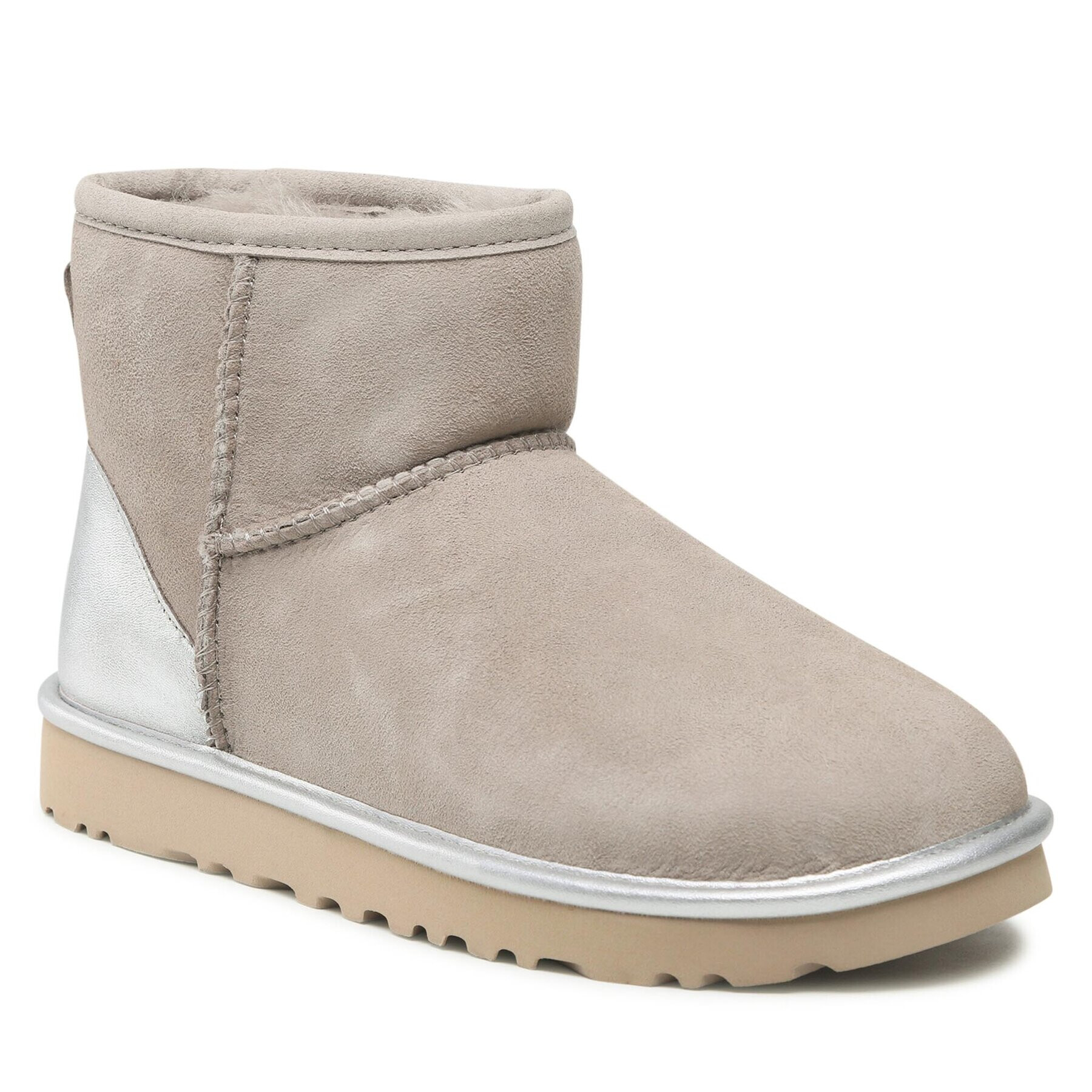 Ugg Boty W Classic Mini Shine 1120872 Šedá - Pepit.cz