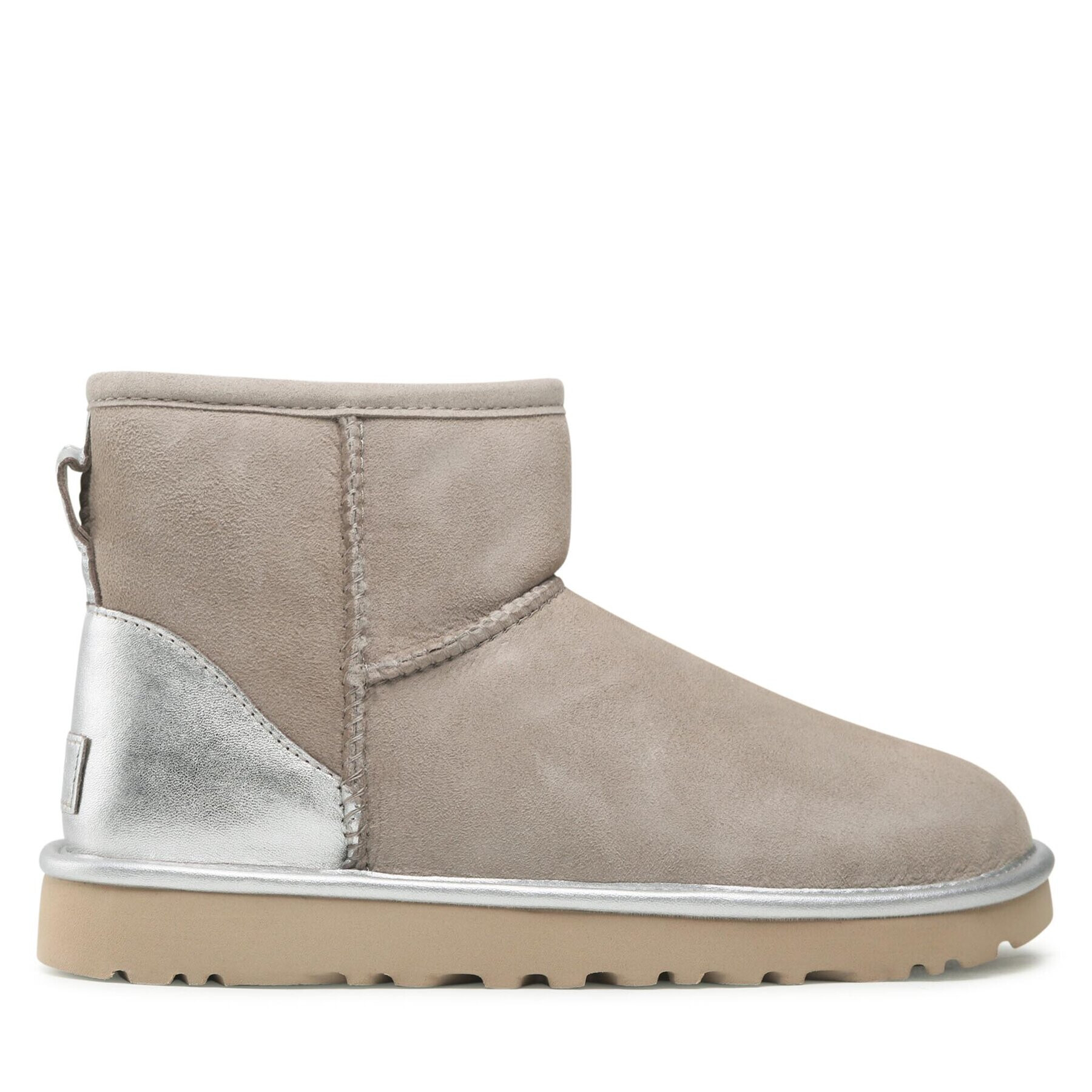 Ugg Boty W Classic Mini Shine 1120872 Šedá - Pepit.cz