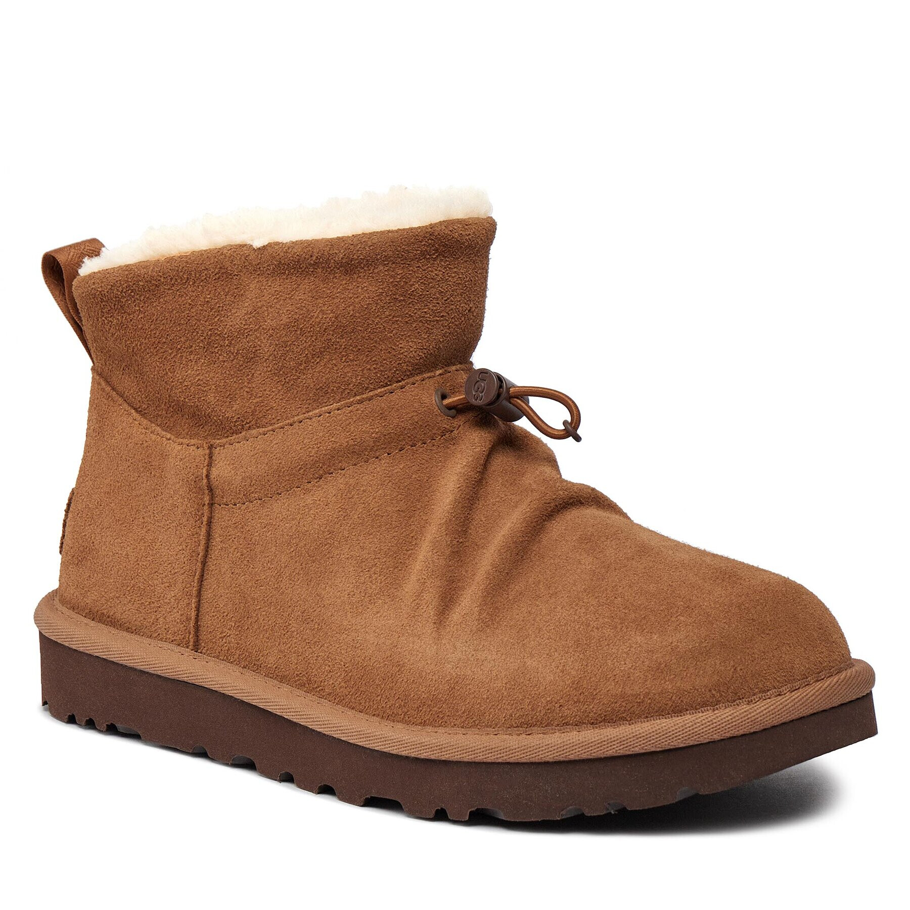 Ugg Boty W Classic Mini Toggler 1143937 Hnědá - Pepit.cz