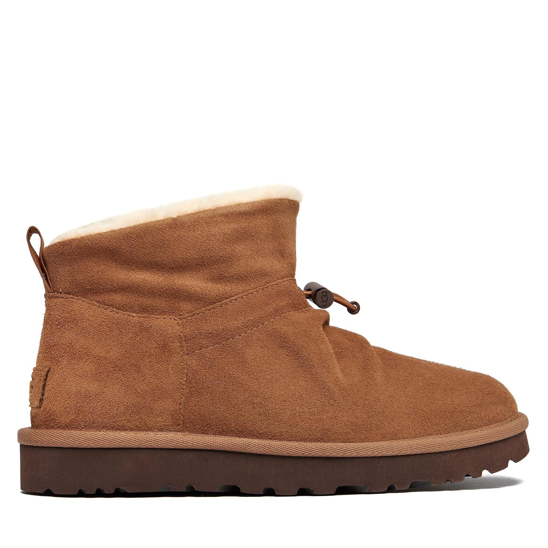 Ugg Boty W Classic Mini Toggler 1143937 Hnědá - Pepit.cz