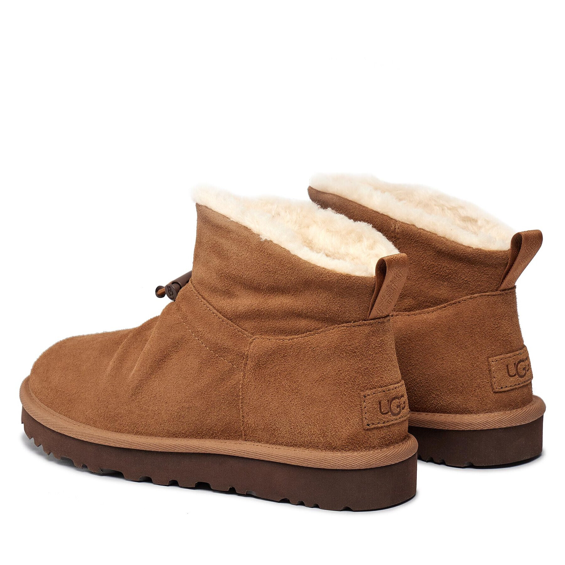 Ugg Boty W Classic Mini Toggler 1143937 Hnědá - Pepit.cz