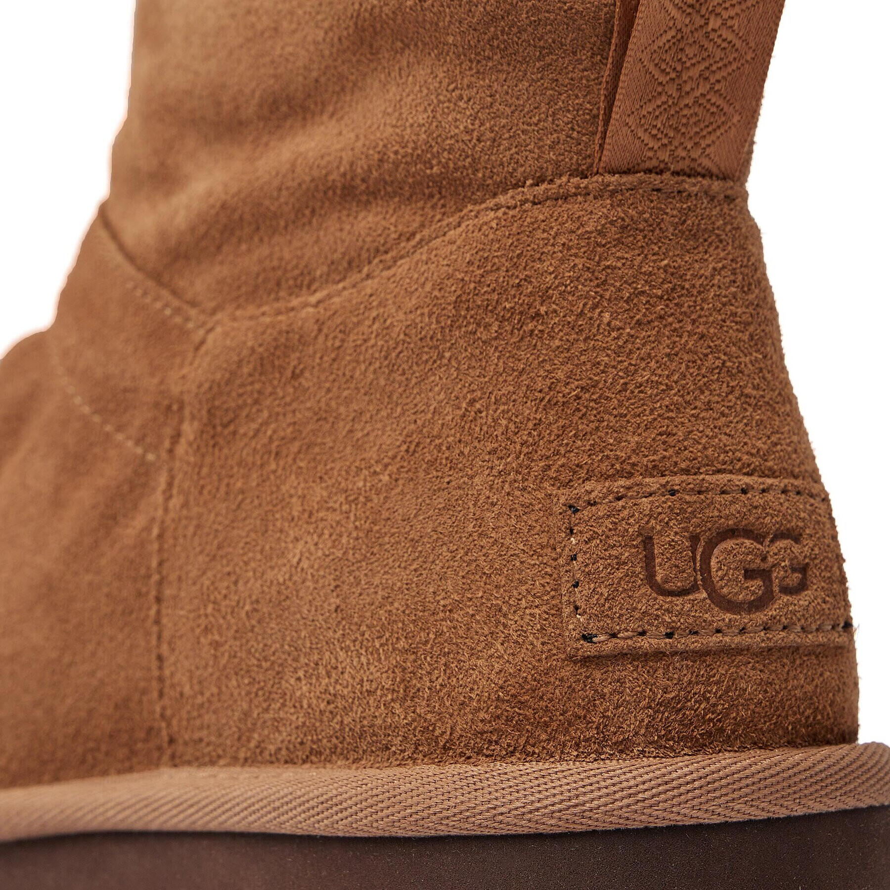 Ugg Boty W Classic Mini Toggler 1143937 Hnědá - Pepit.cz