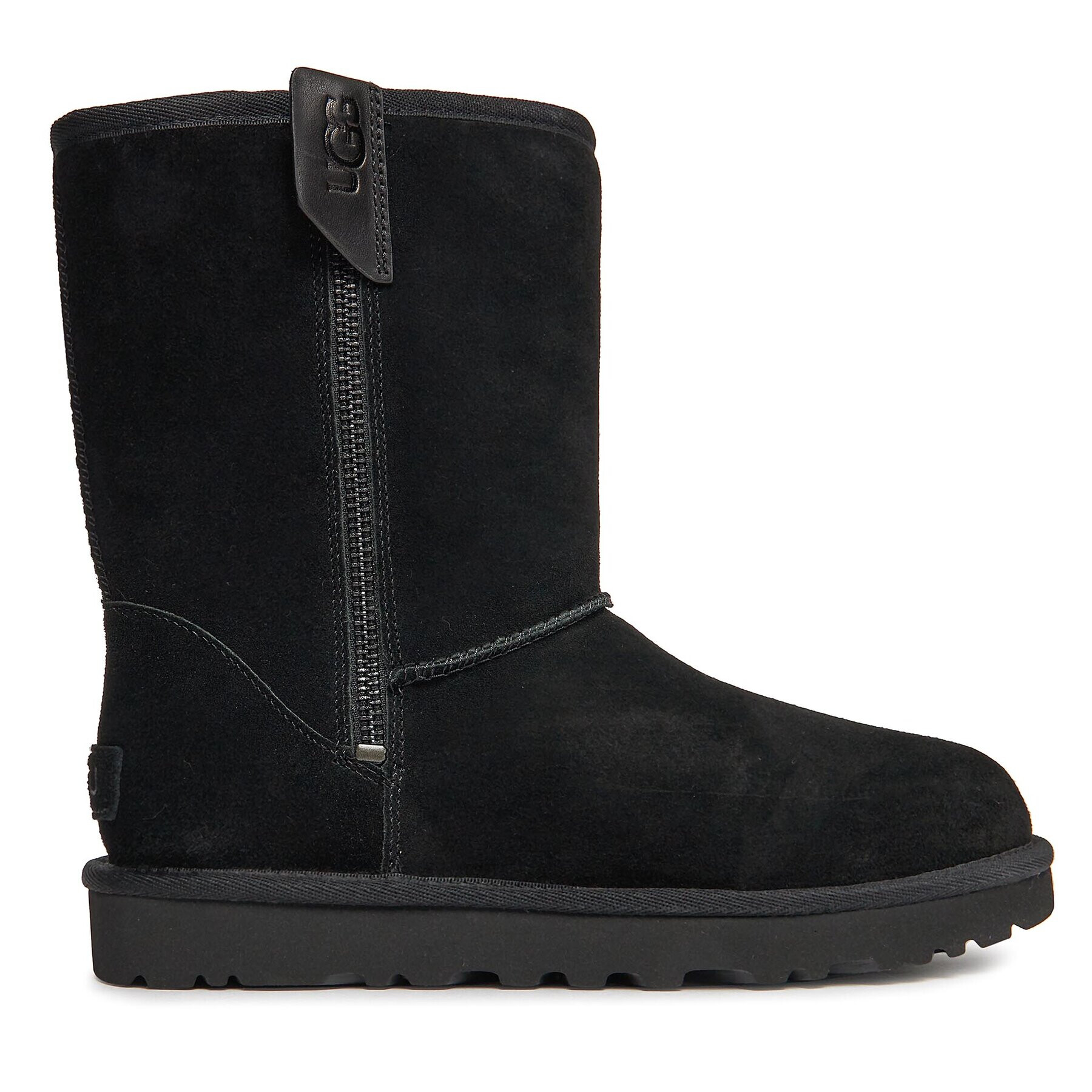 Ugg Boty W Classic Short Bailey Zip 1144043 Černá - Pepit.cz